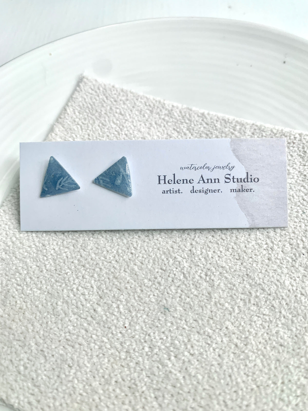 Winter's Frost Collection: Triangle Buttons