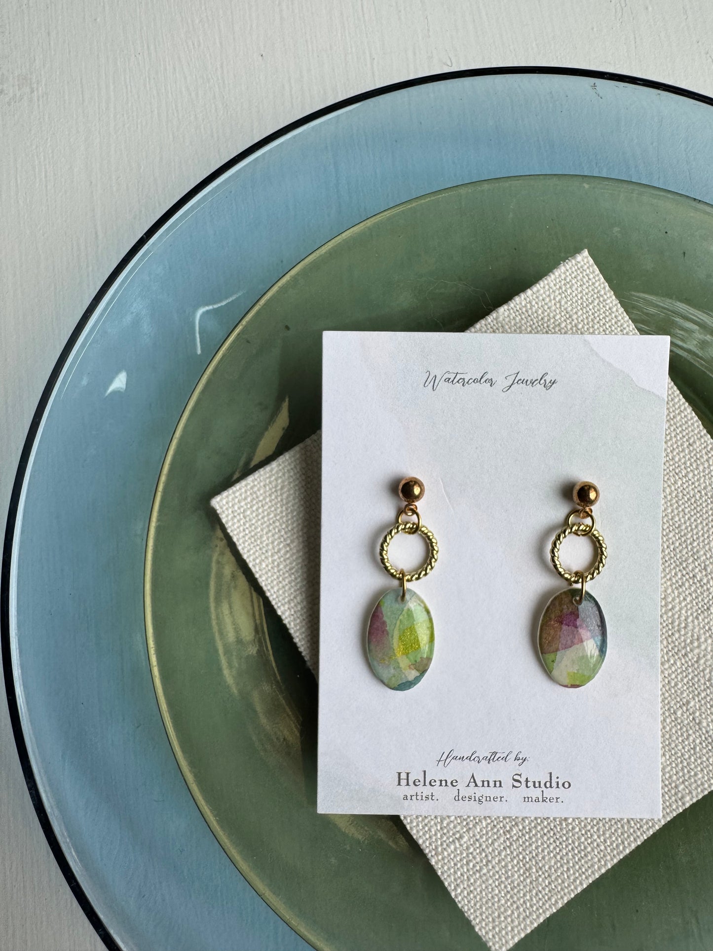 Kaleidoscope Collection: Dangle Ovals