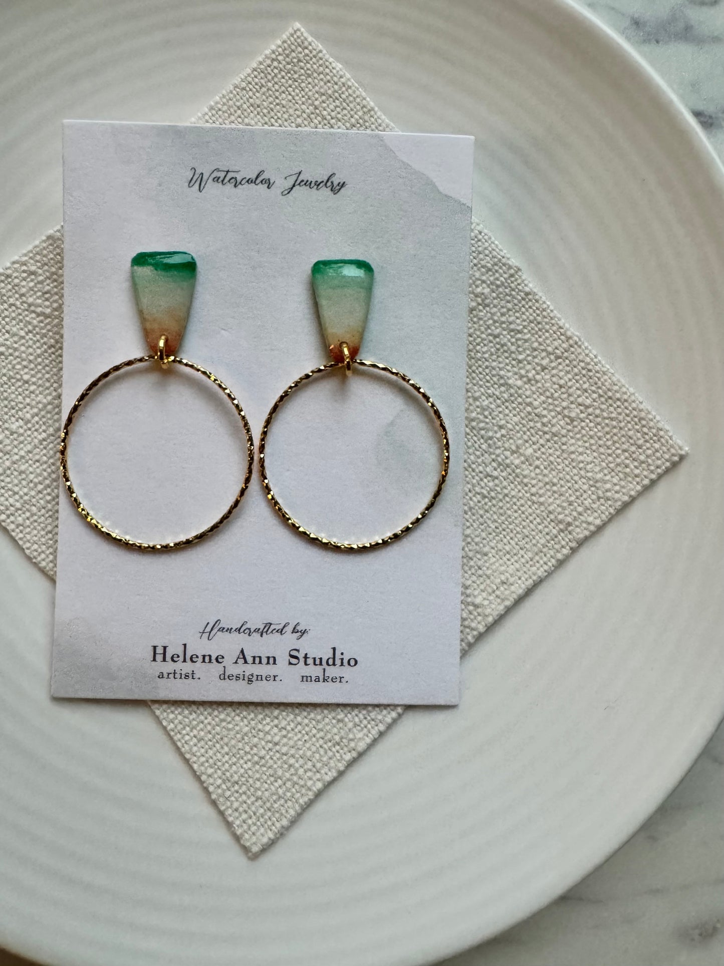Canes Collection: Gold Circles