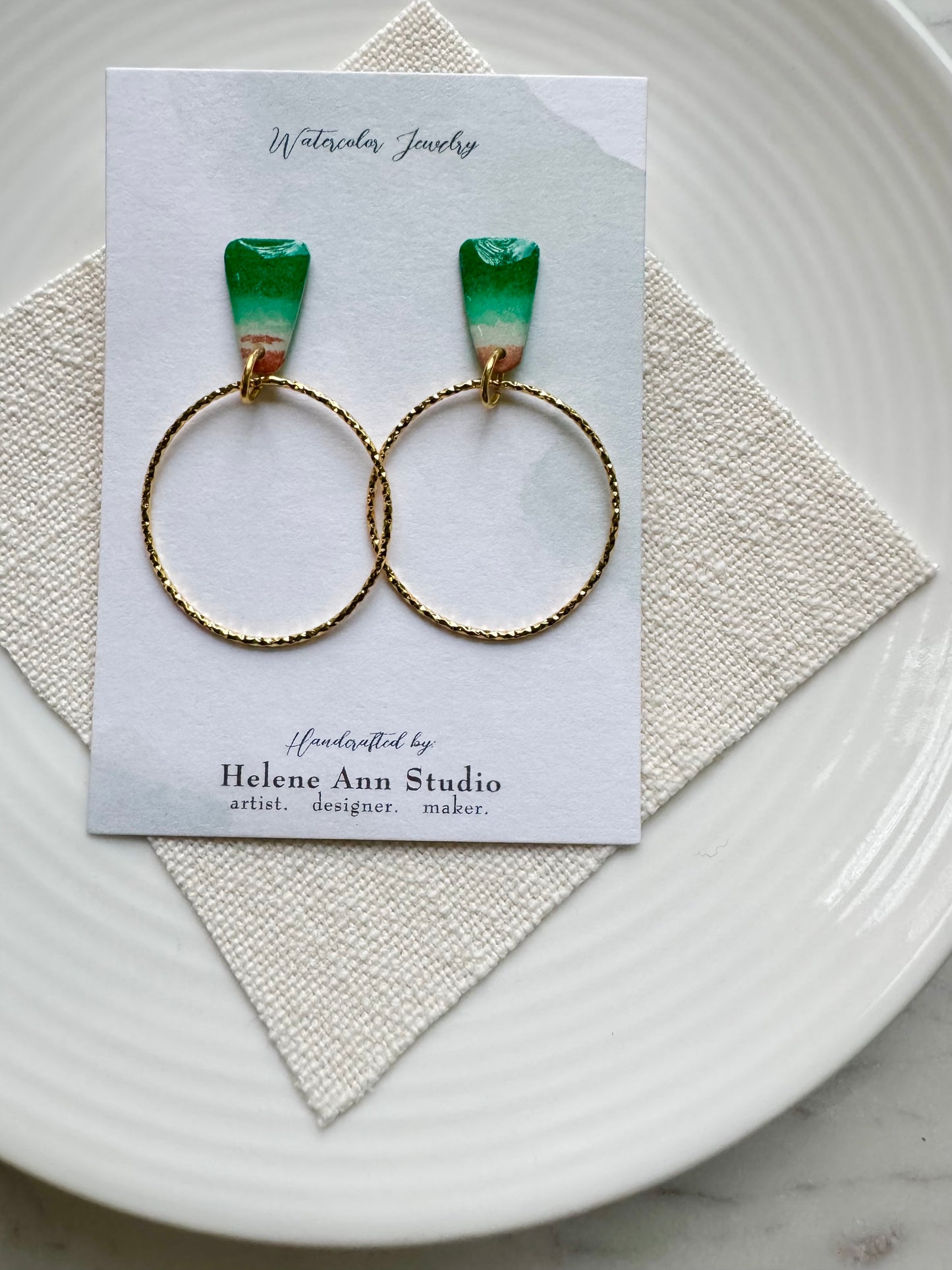 Canes Collection: Gold Circles