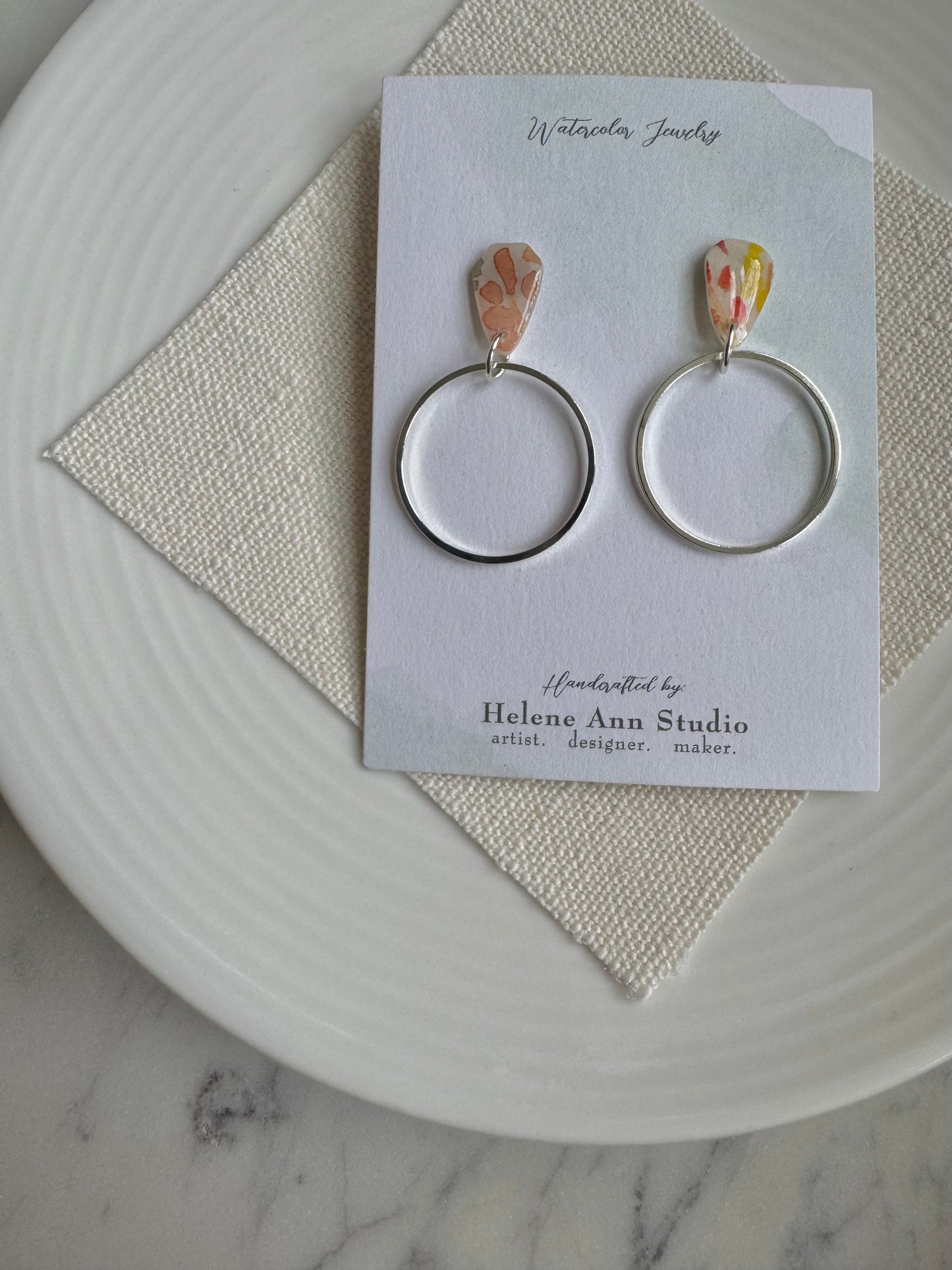 Leaves Collection: Circle Dangles
