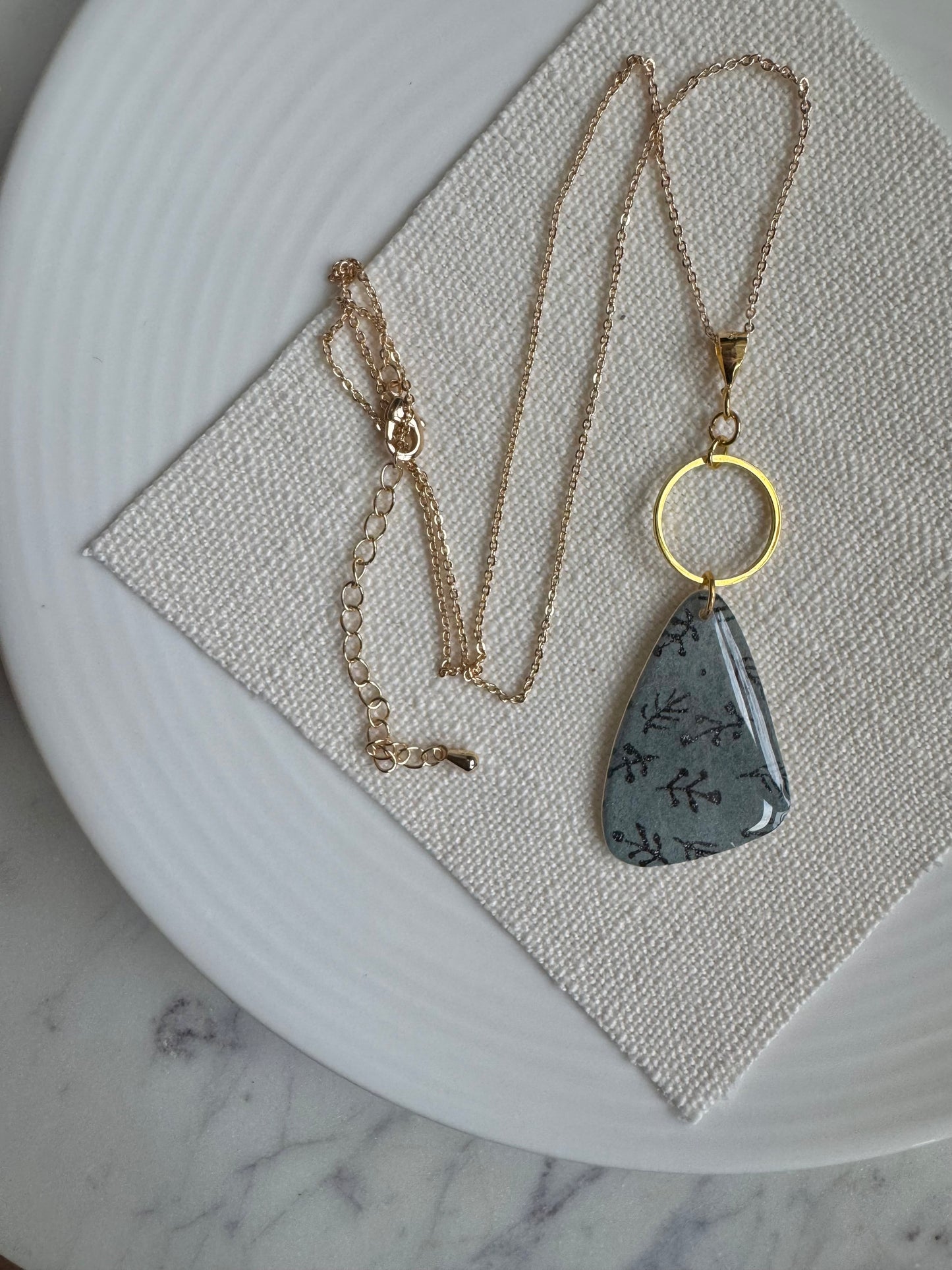 Winter's Frost (Dark) Collection: Necklace