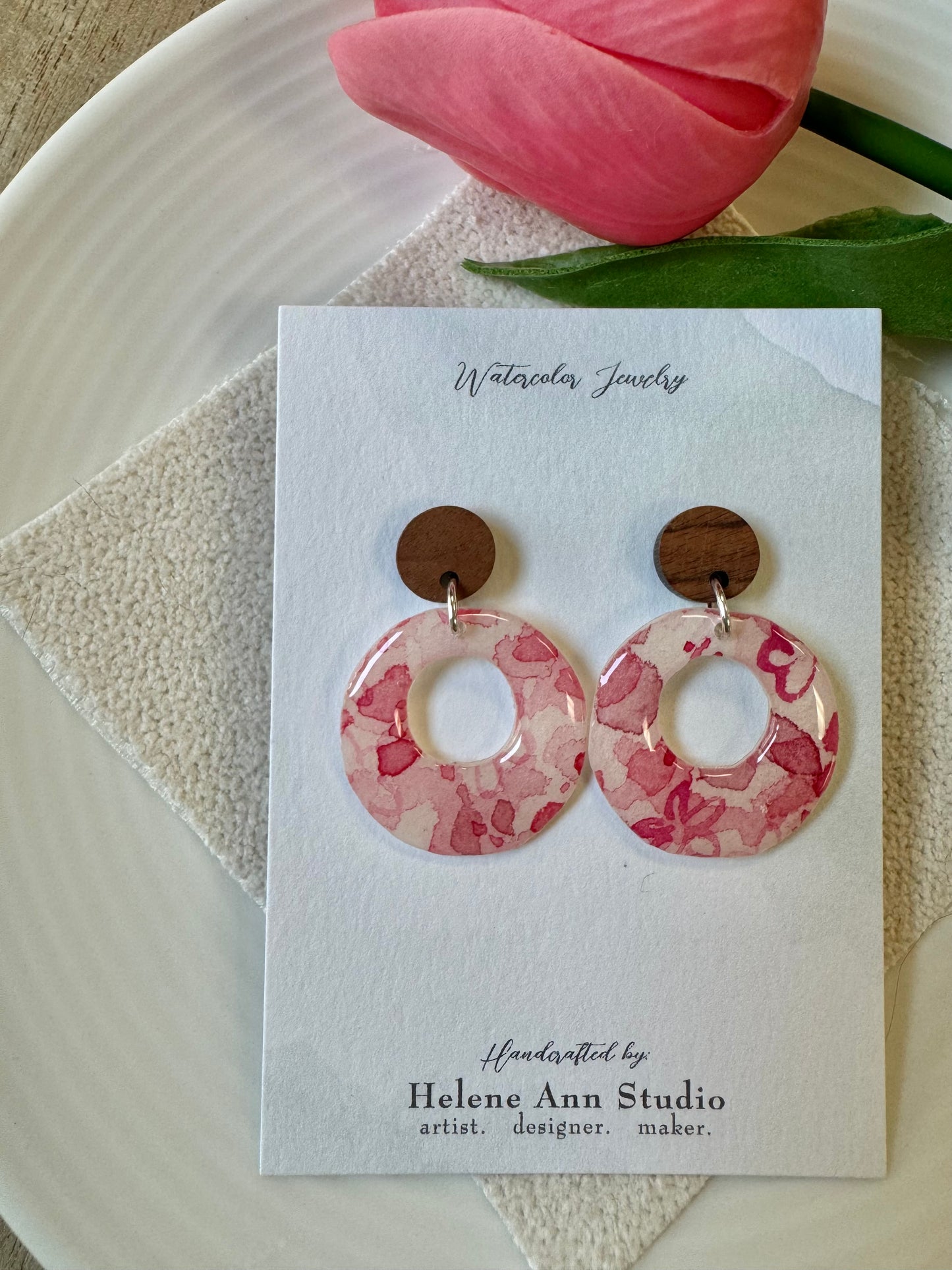 Pretty in Pink Collection: Circle Donuts