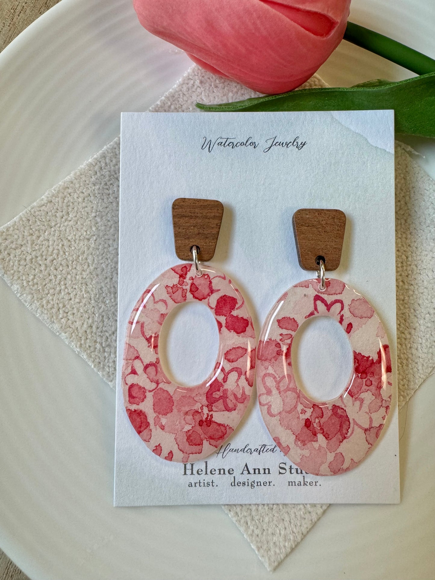 Pretty in Pink Collection: Oval Donuts