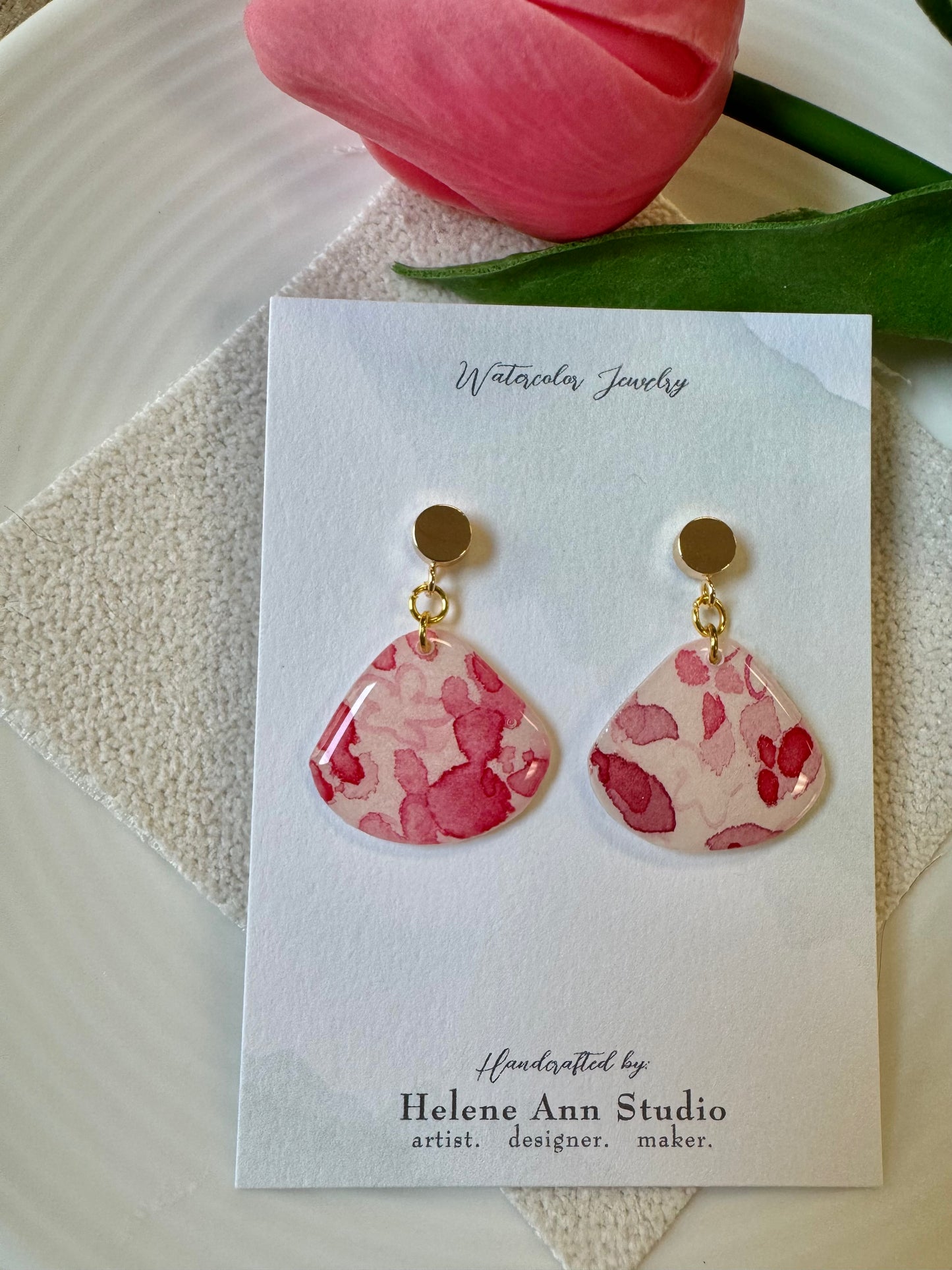 Pretty in Pink Collection: Triangles