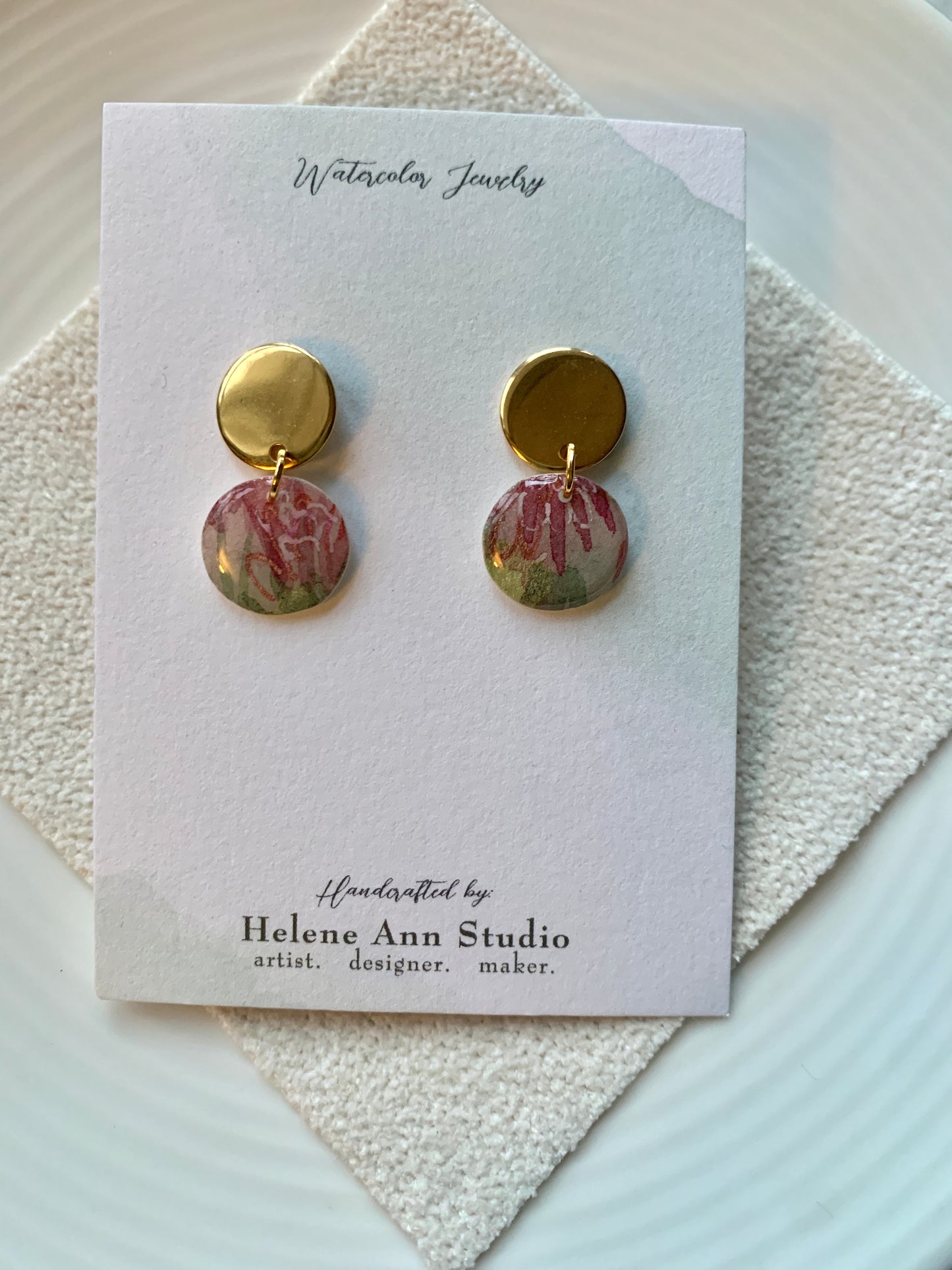 Blushing Lilies Collection: Buttons