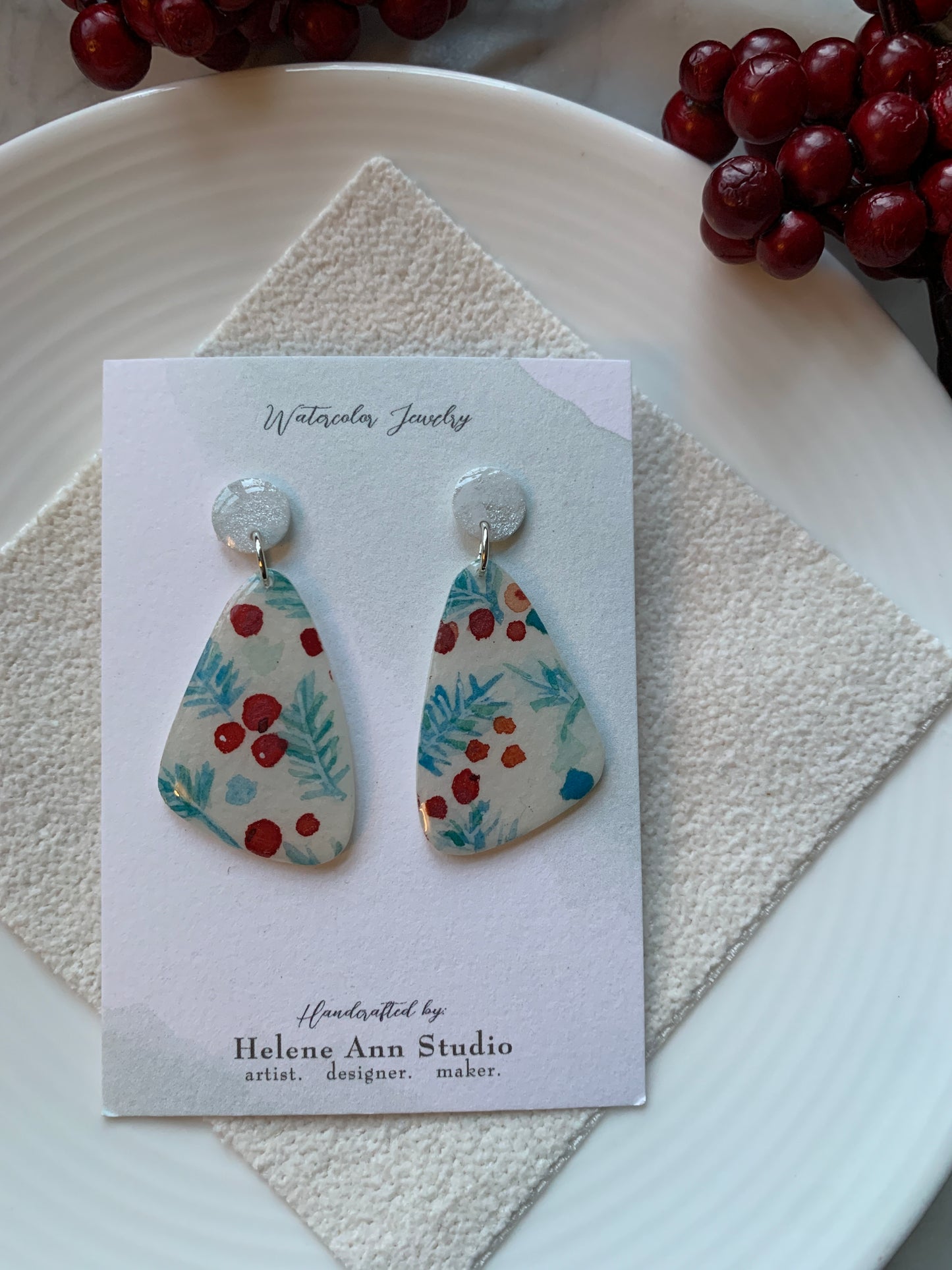 Winterberry Collection: Triangles
