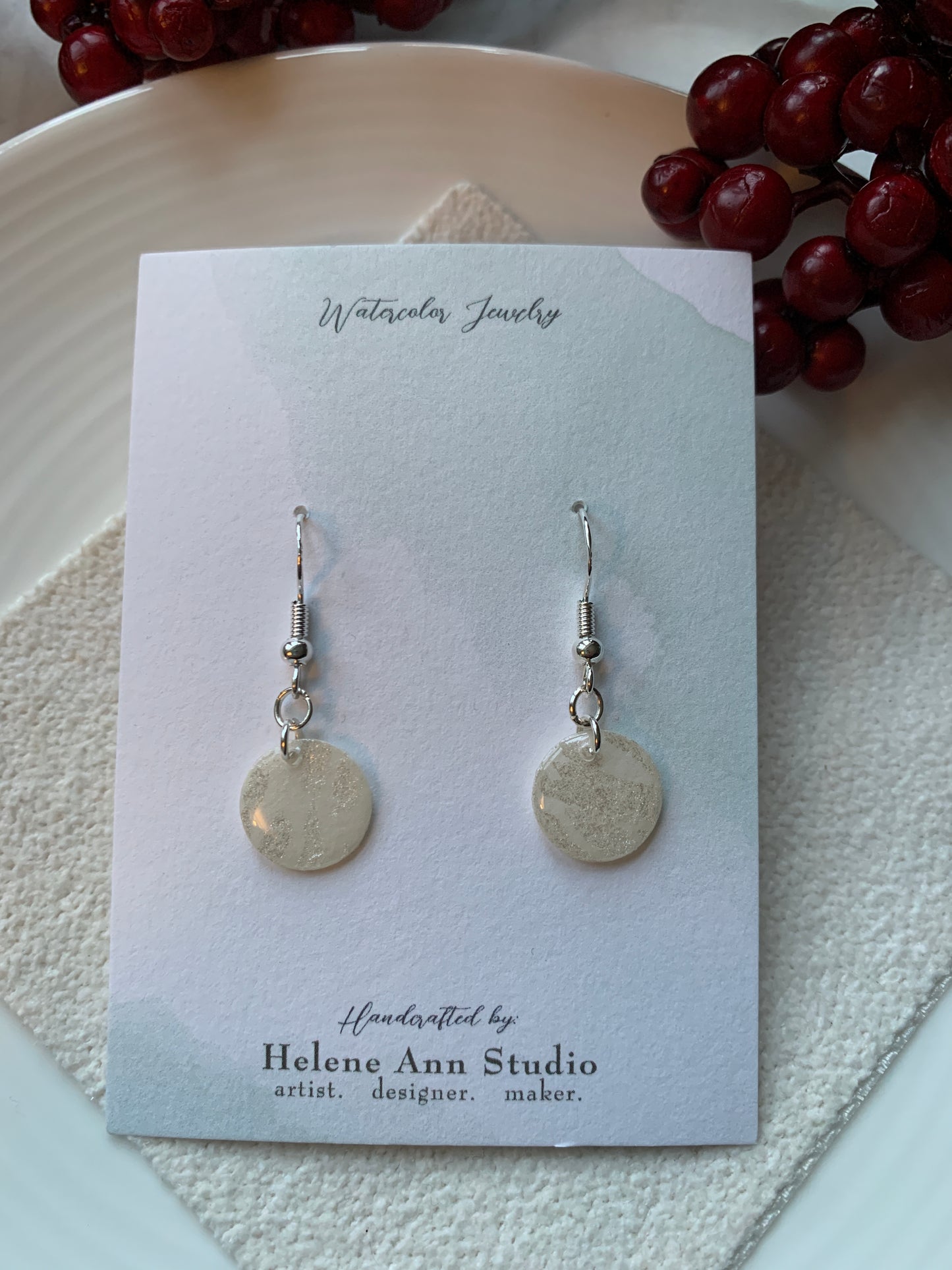 Winterberry Collection: Dangle Buttons
