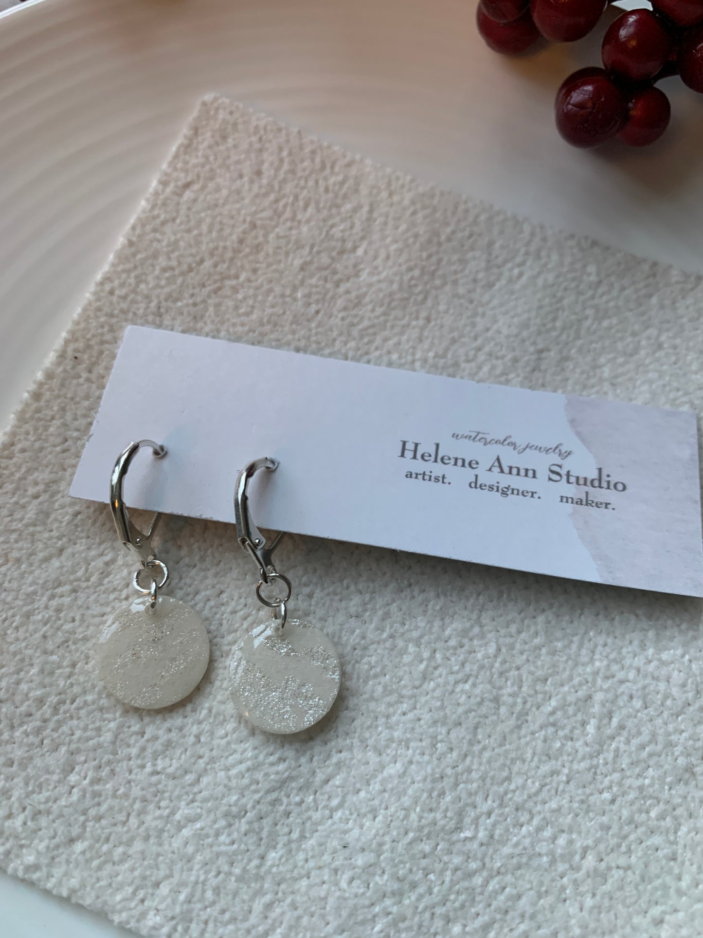 Winterberry Collection: Dangle Buttons