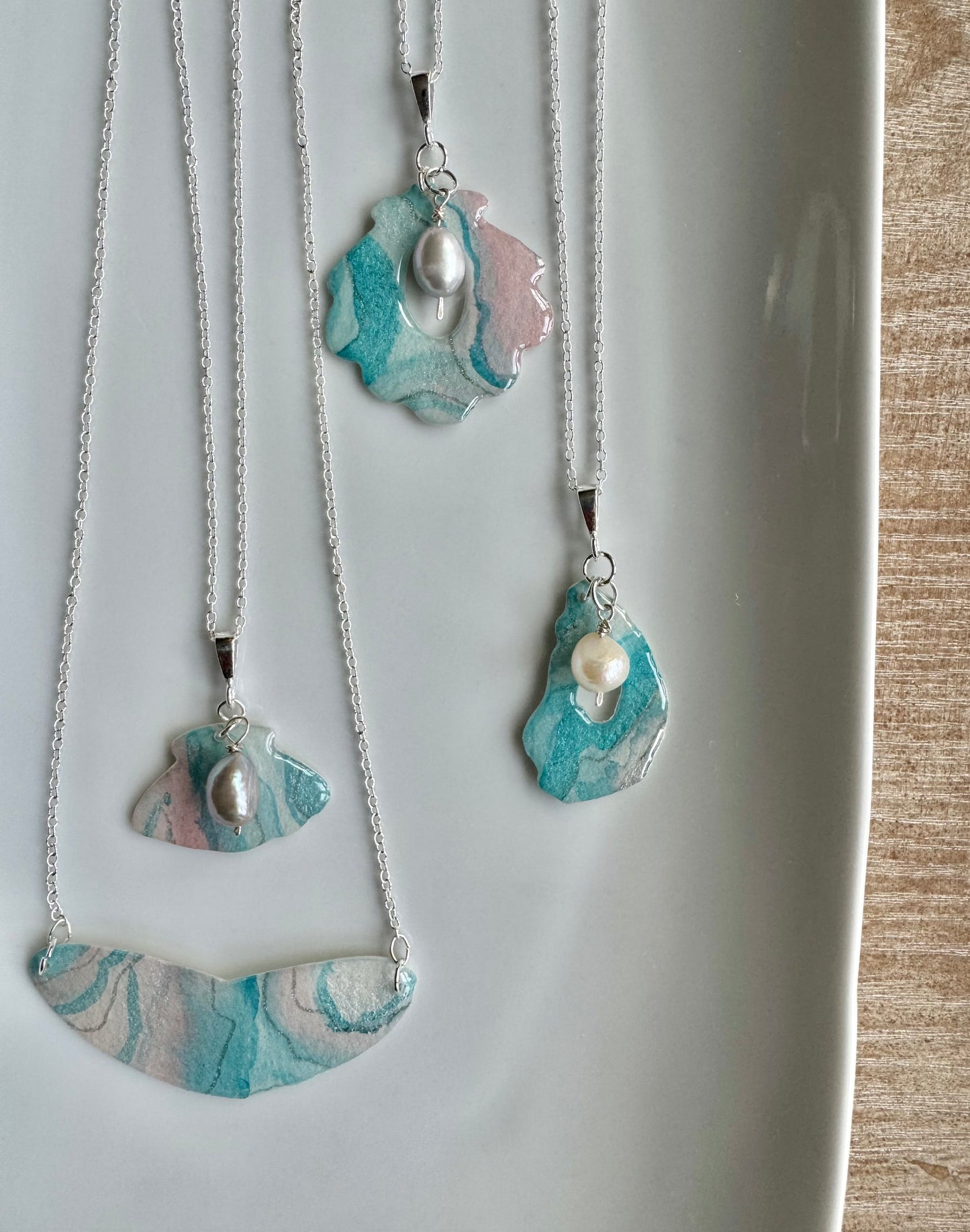 Oyster Shell Collection: Necklace