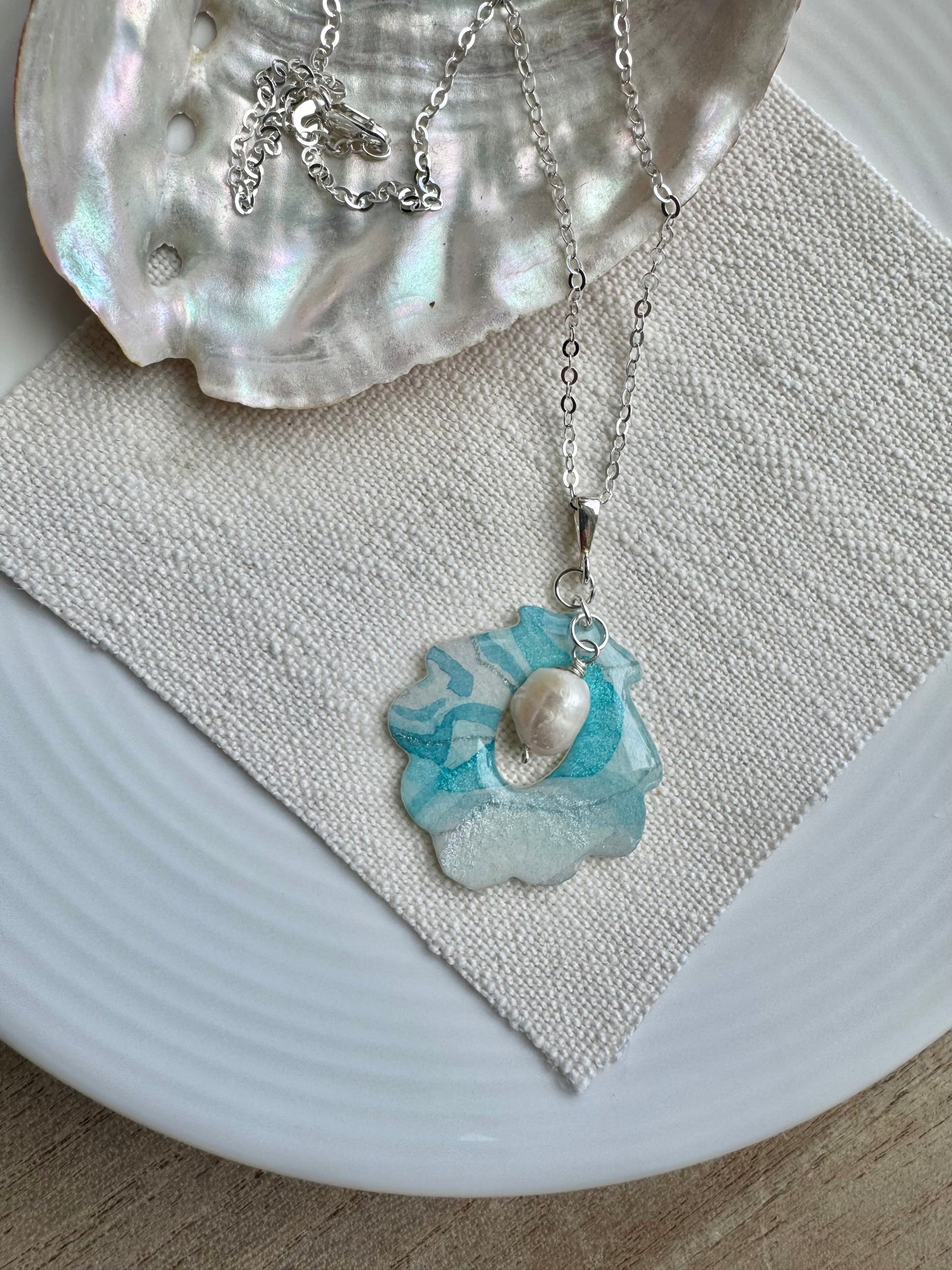 Oyster Shell Collection: Necklace