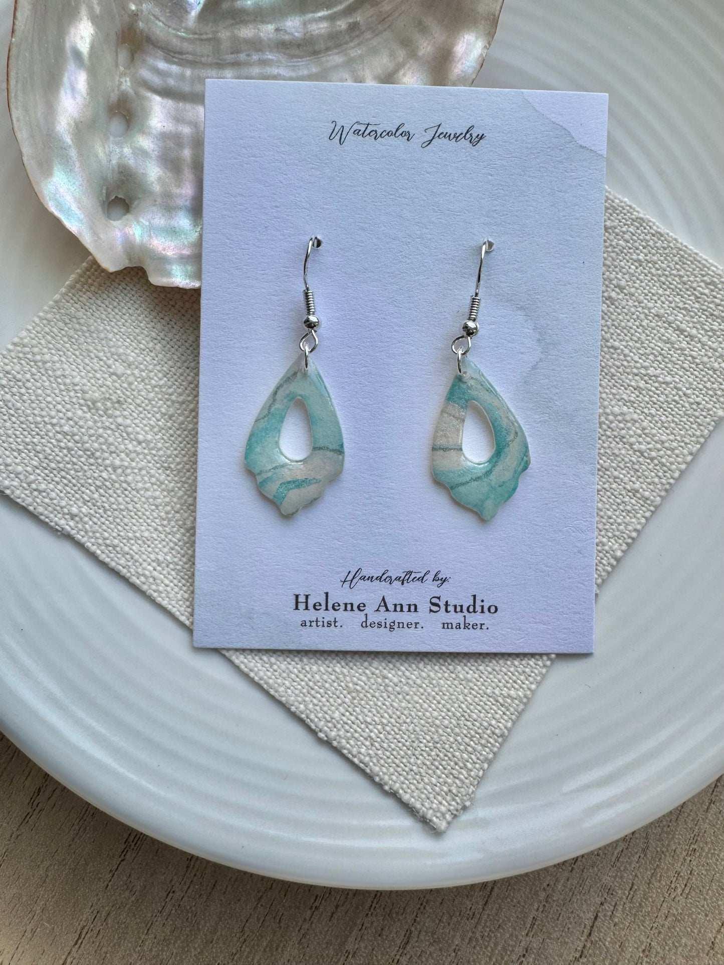 Oyster Shell Collection: Dangle Moroccans