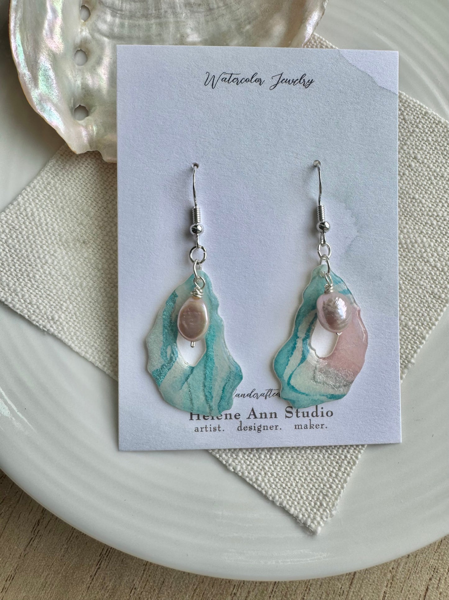 Oyster Shell Collection: Dangle Oyster Shells