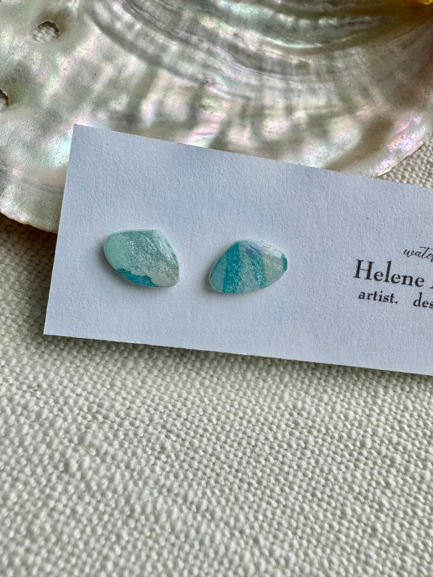 Oyster Shell Collection: Shell Buttons