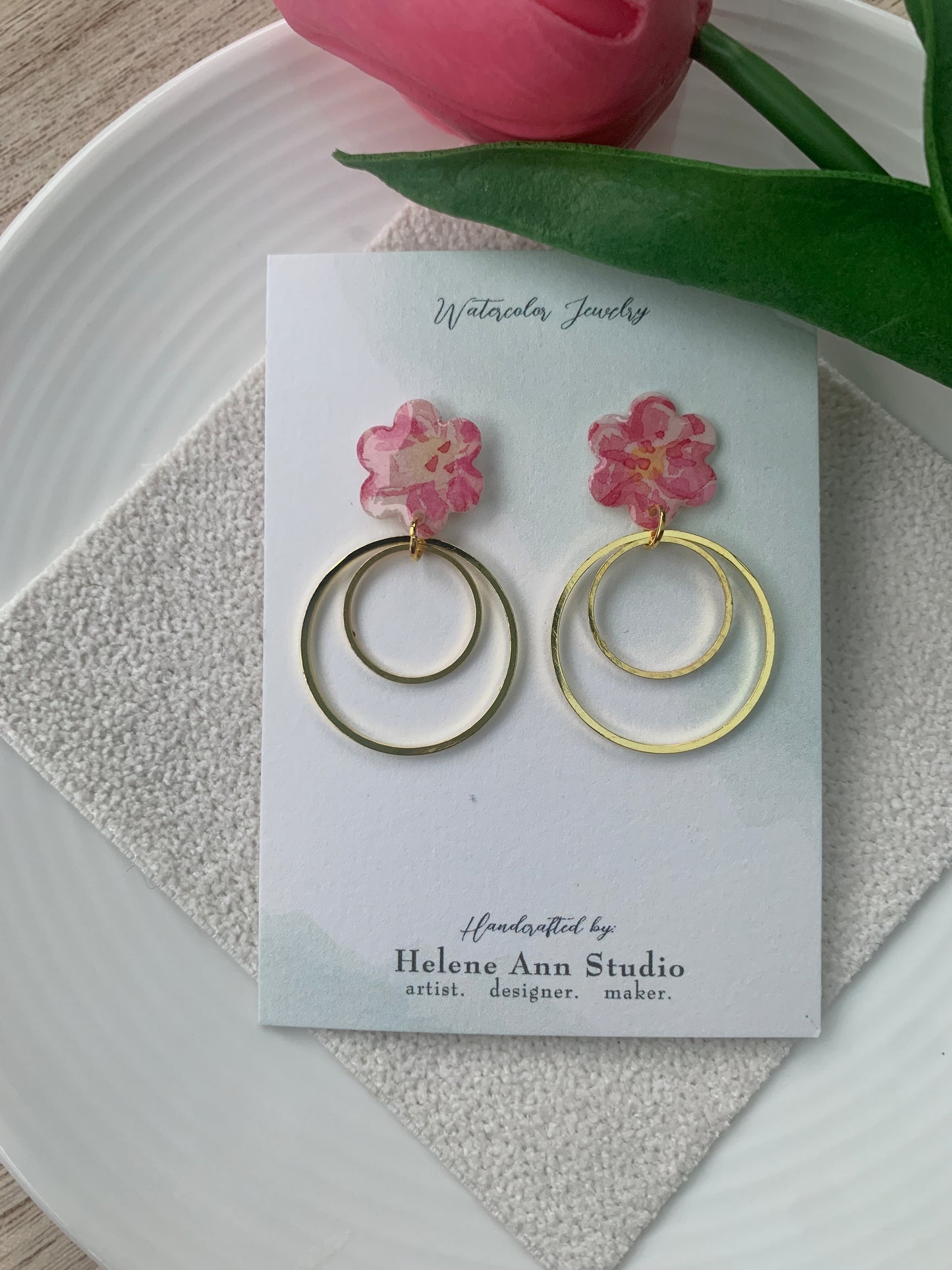 The Lover Collection: Flower Double Dangles