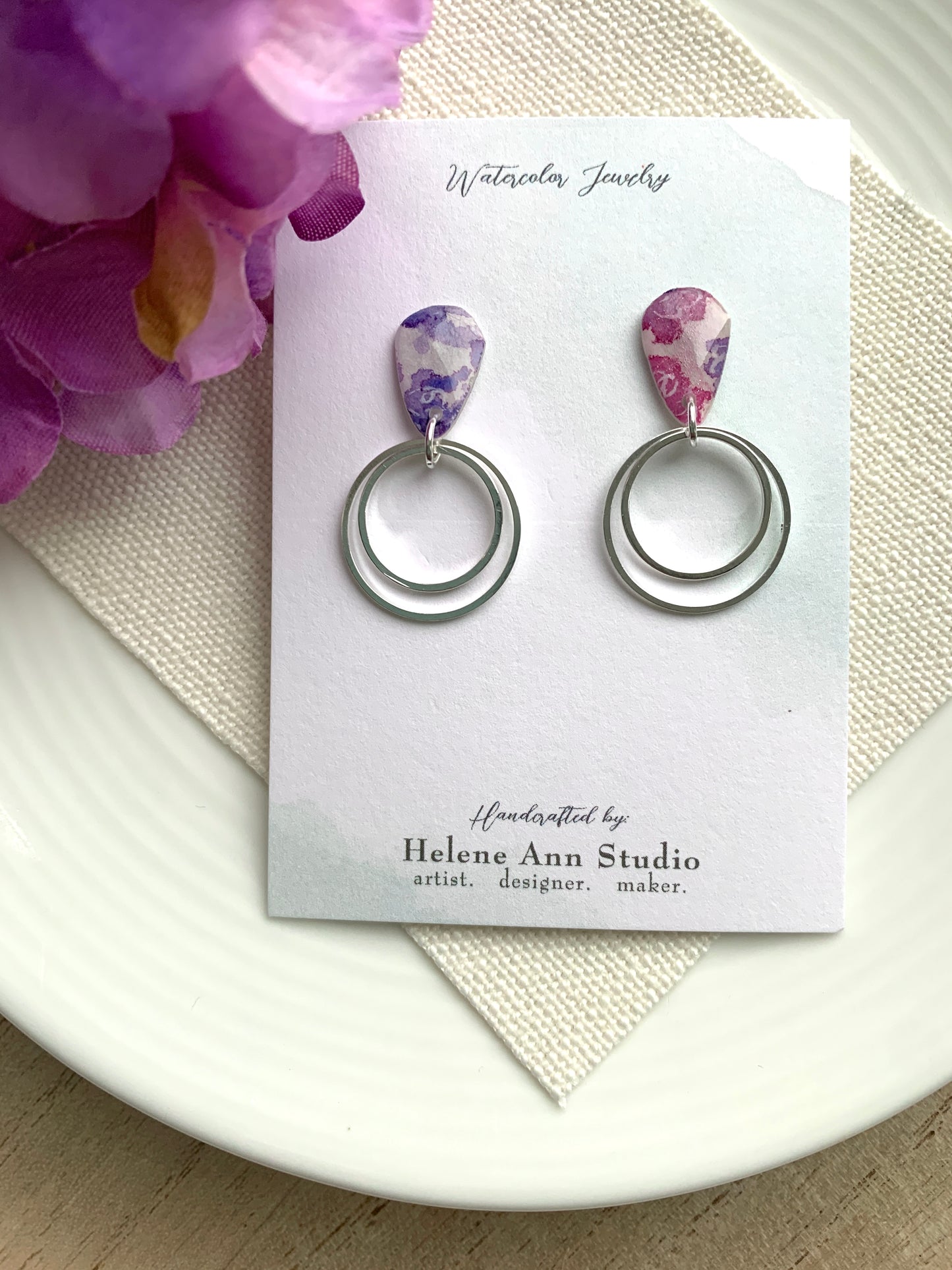 Hydrangea Collection: Teardrop Circles