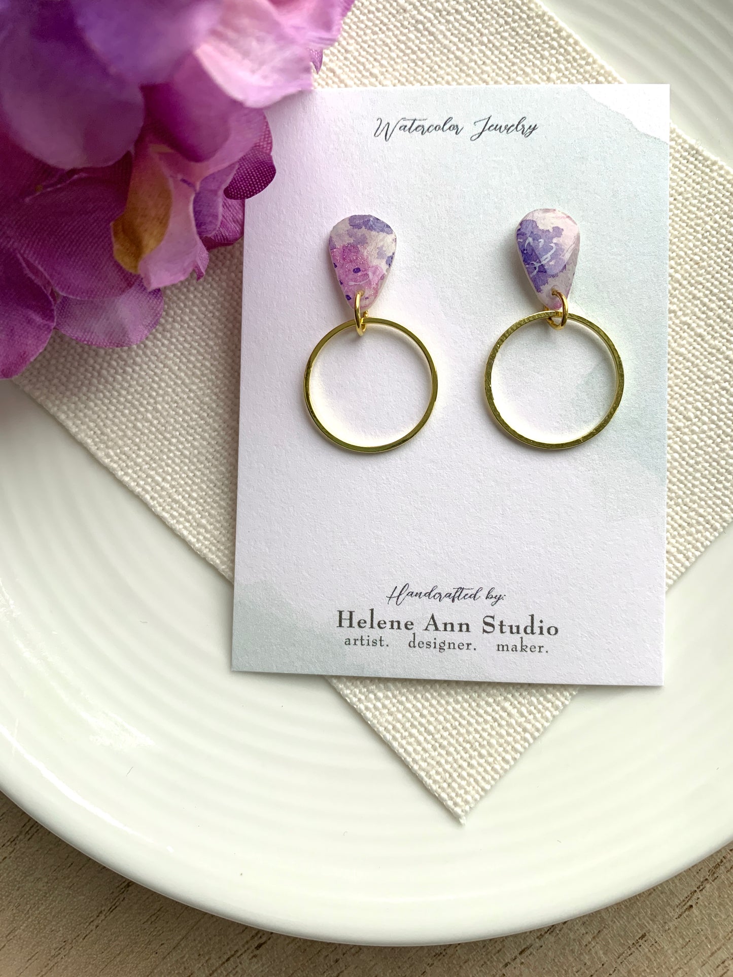 Hydrangea Collection: Teardrop Circles