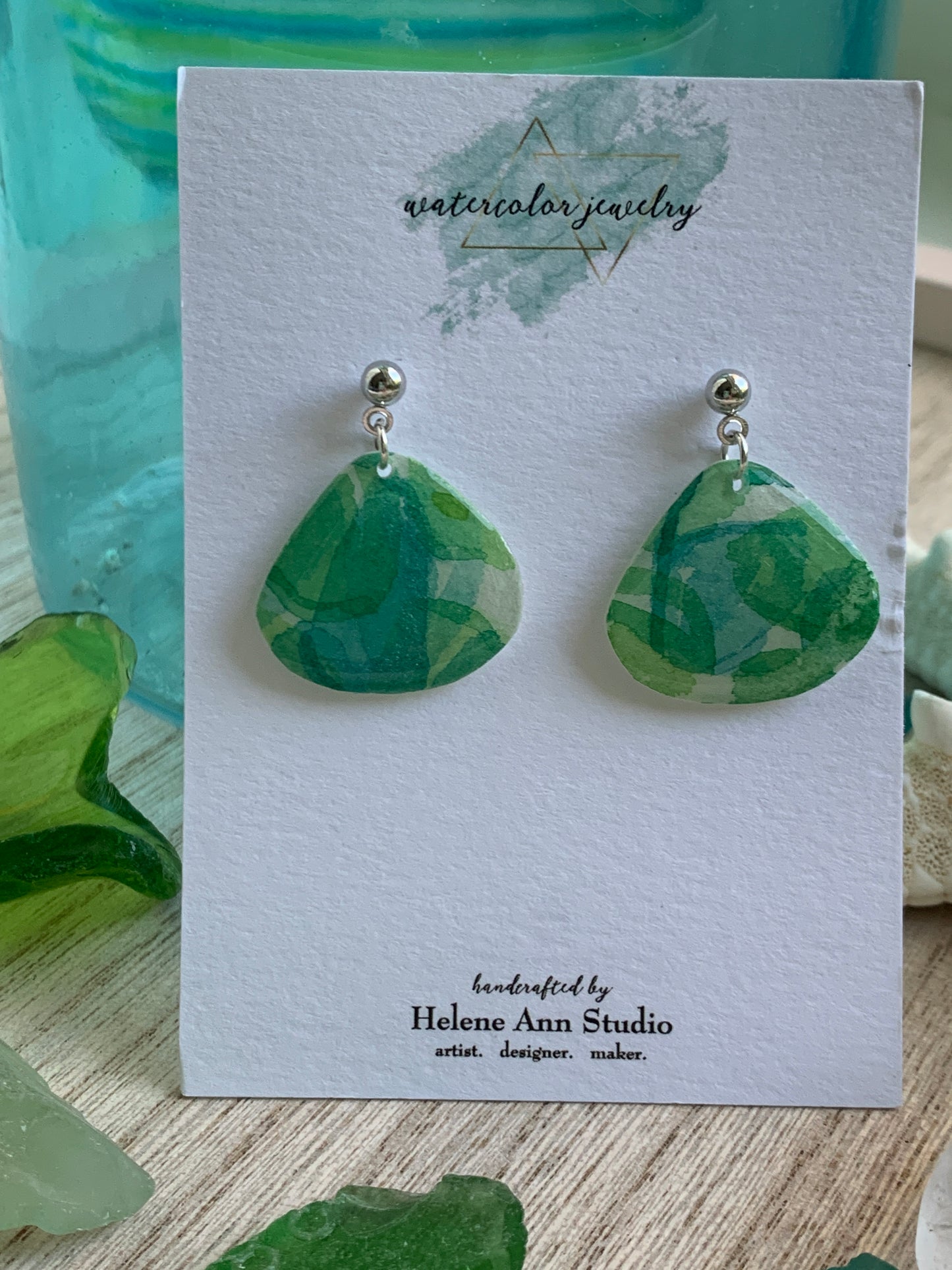 Sea Glass Collection: Triangles