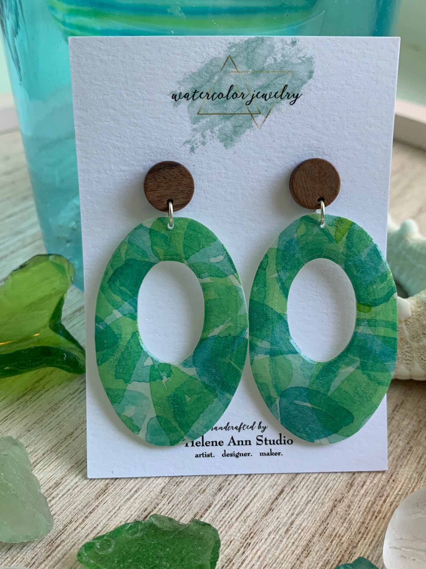 Sea Glass Collection: Large Ovals