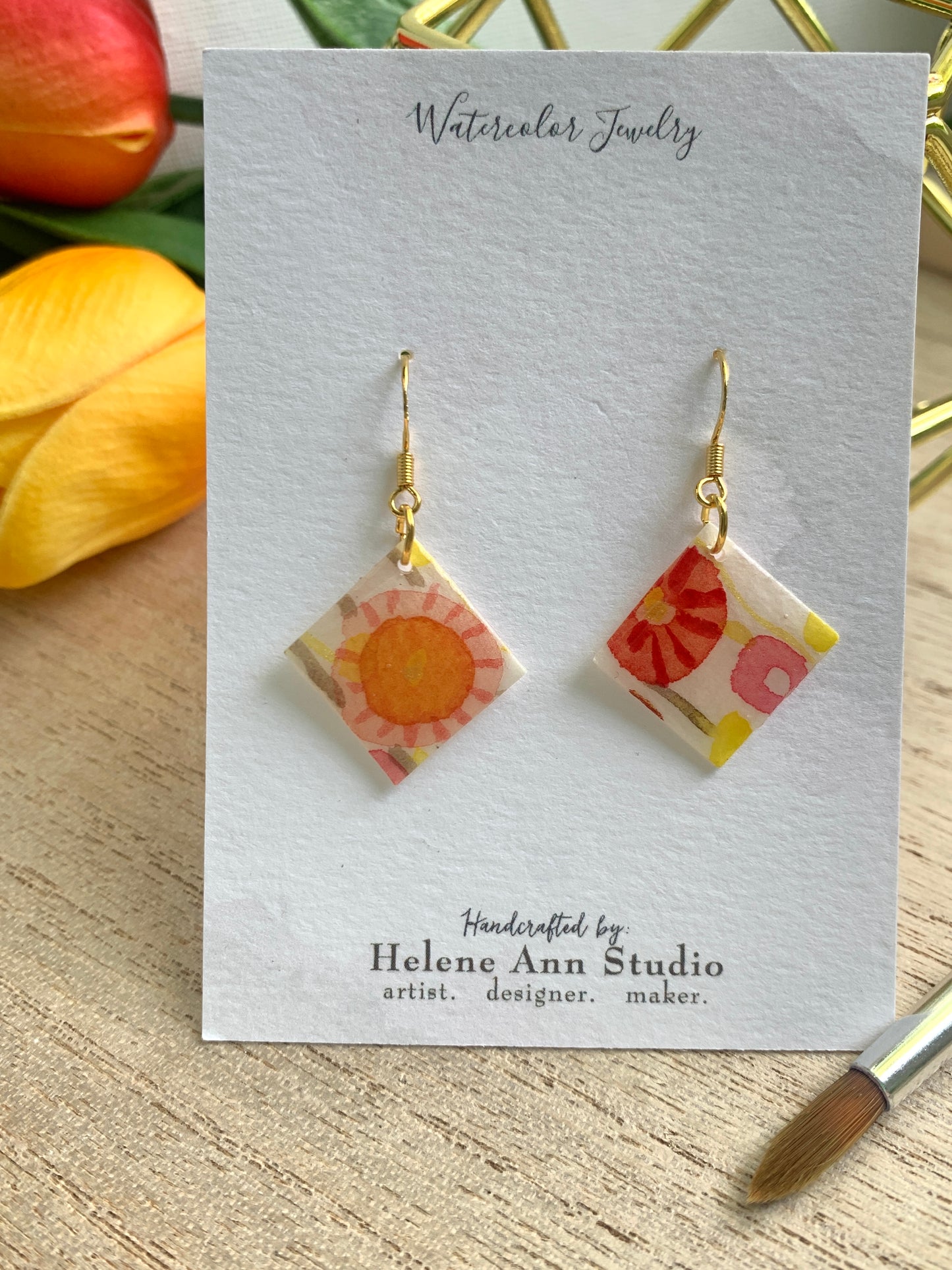 Sun-Kissed Collection: Diamond Dangles