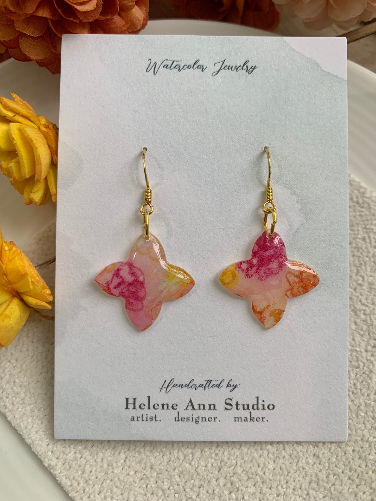 Fall in Bloom Collection: Clover Dangles