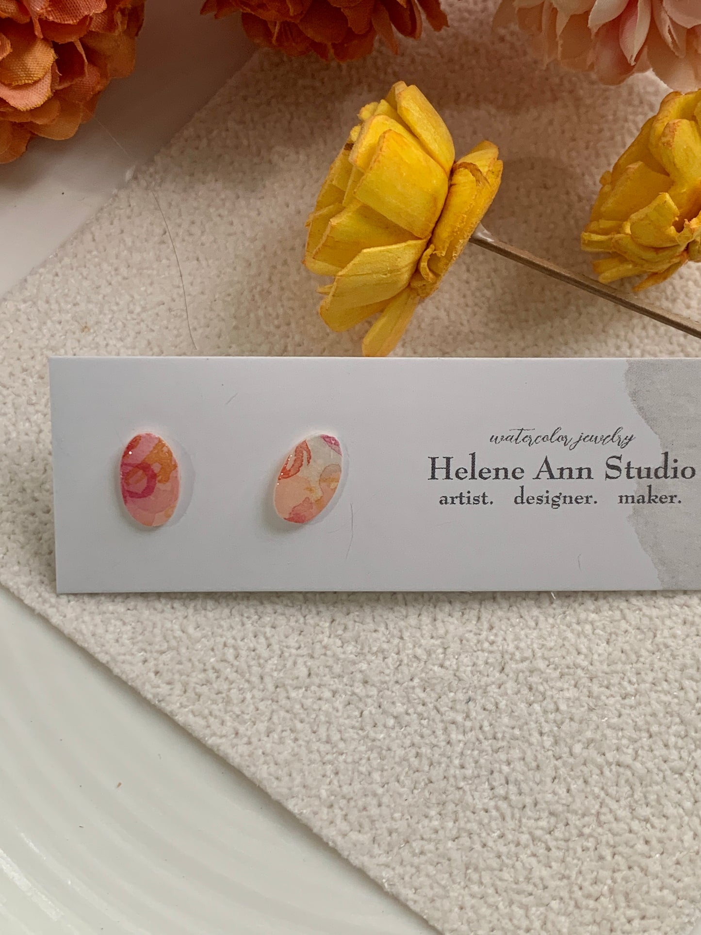 Fall in Bloom Collection: Oval Buttons