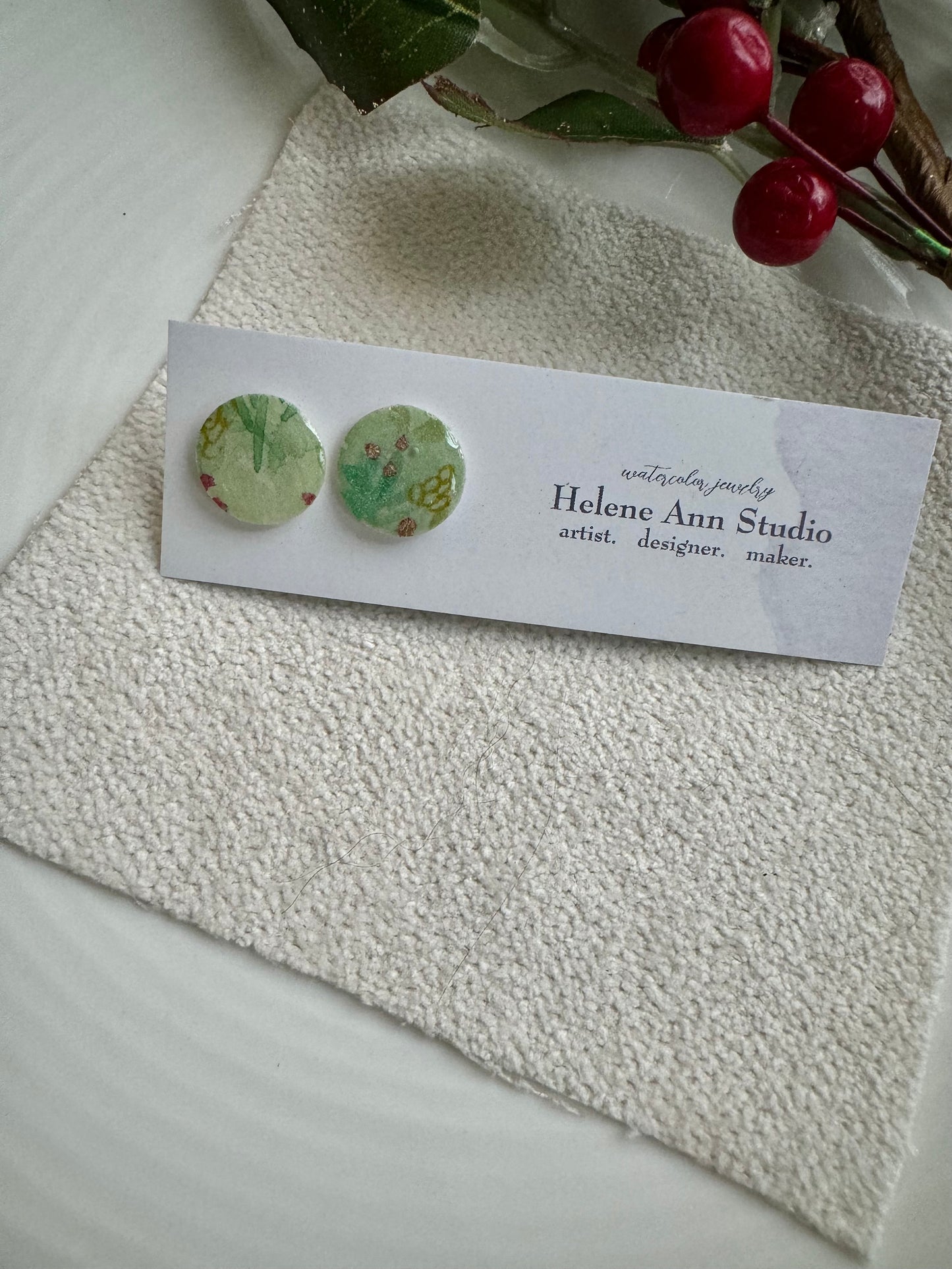 Evergreen Collection: Large Buttons