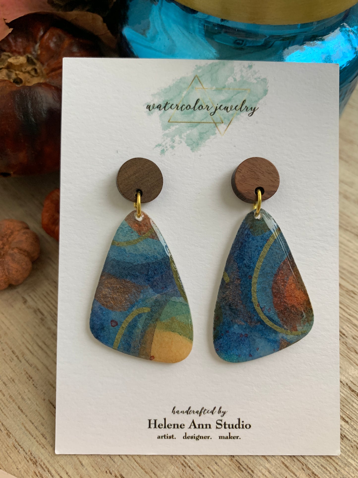 Autumn Dusk Collection: Long Triangles