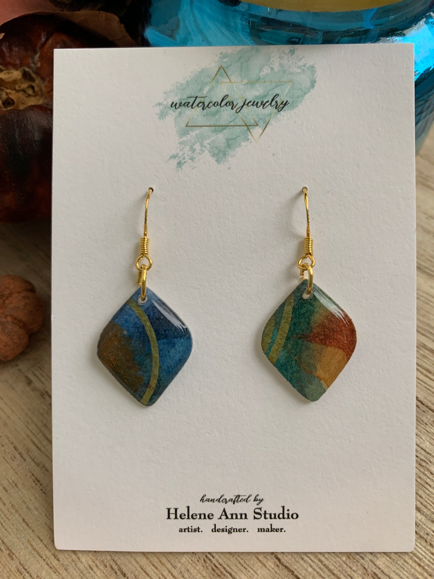 Autumn Dusk Collection: Diamond Dangles