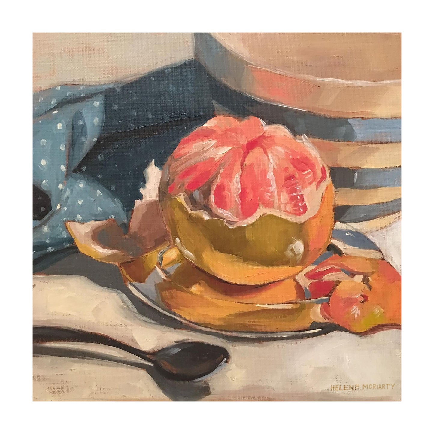 ‘Pretty in Pink’: Fine Art Giclee Print from Original Oil Painting