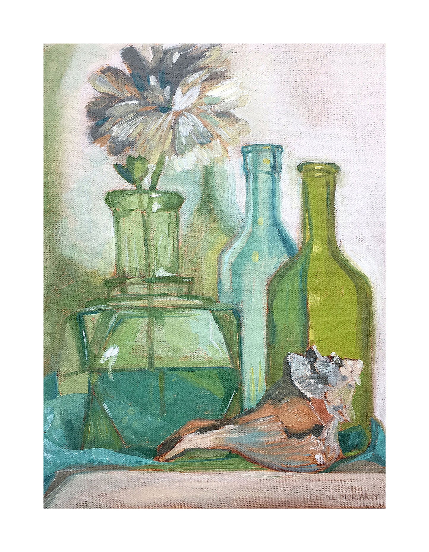 'Beach Glass': Fine Art Giclee Print from Original Oil Painting