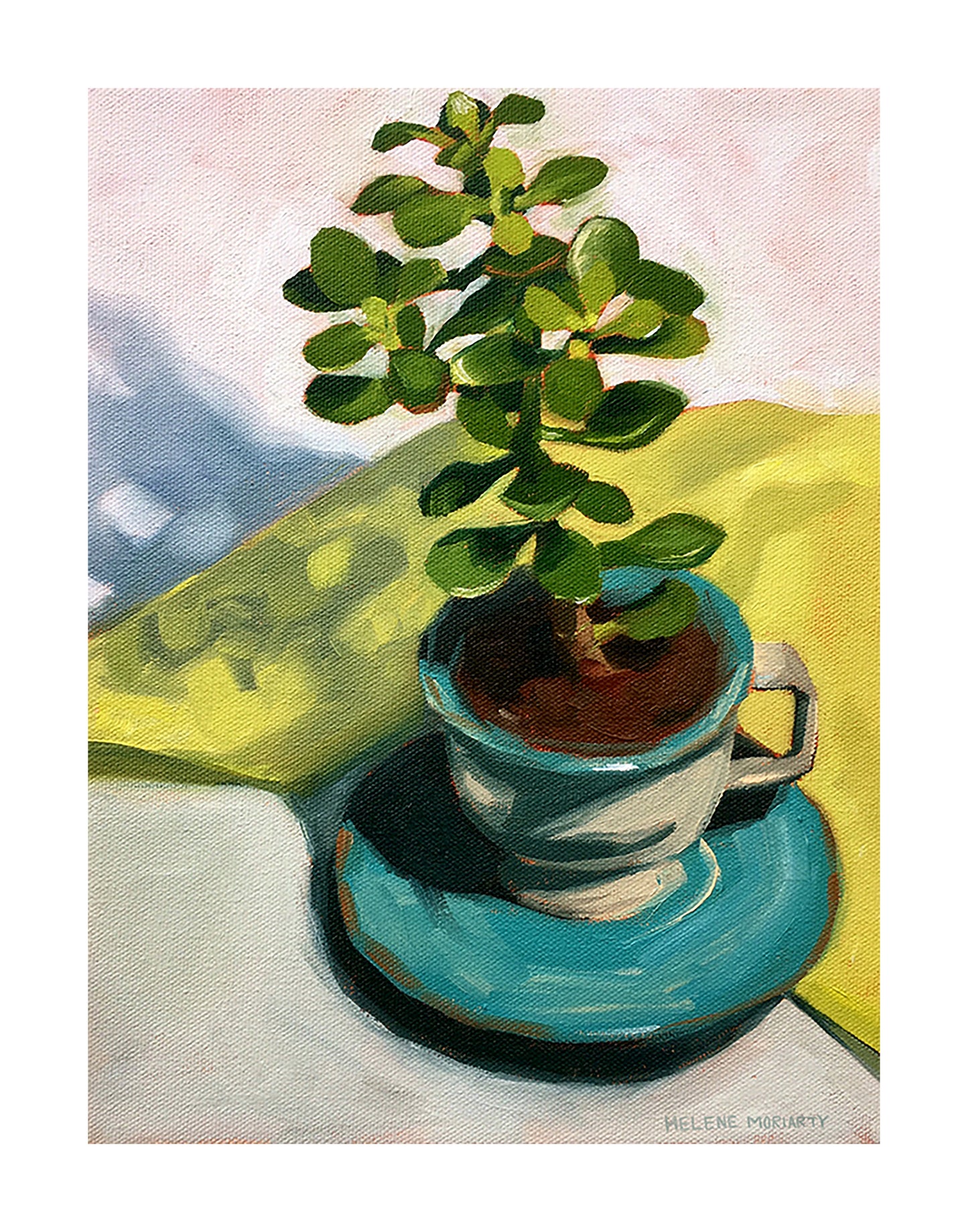'Tea Tree': Fine Art Giclee Print from Original Oil Painting
