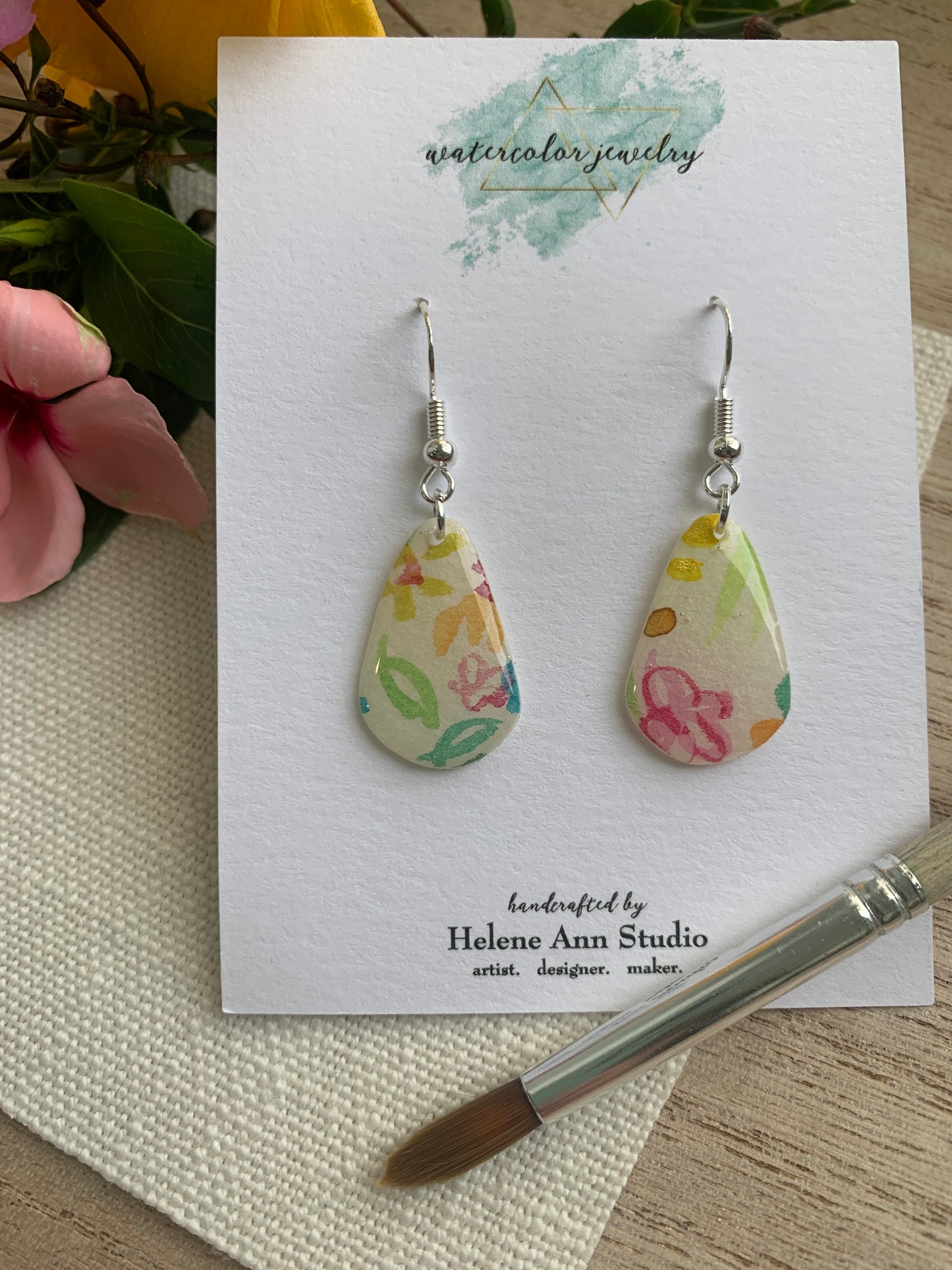Summer Bouquet Collection: Teardrop Dangles