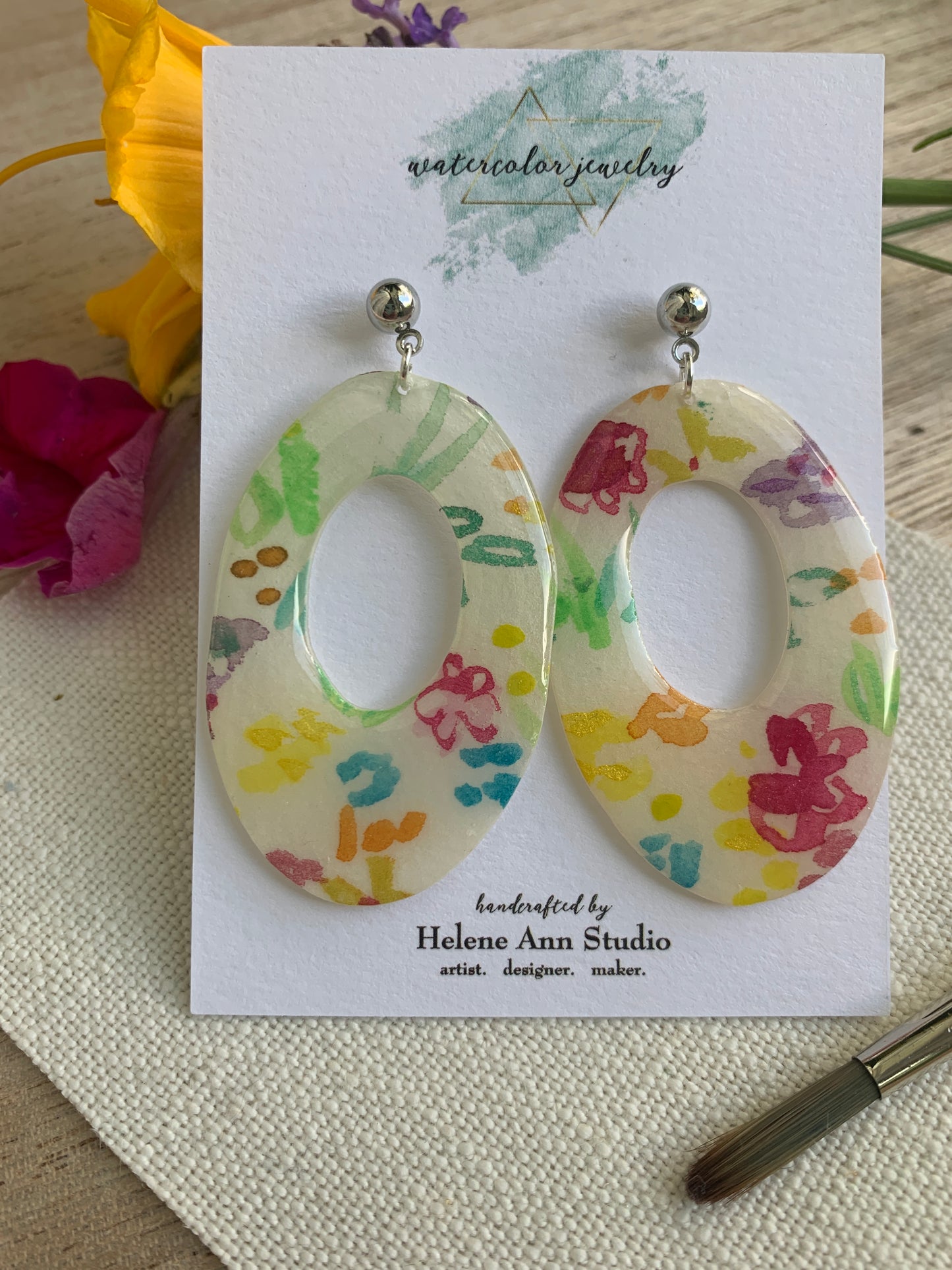 Summer Bouquet Collection: Large Oval Donuts