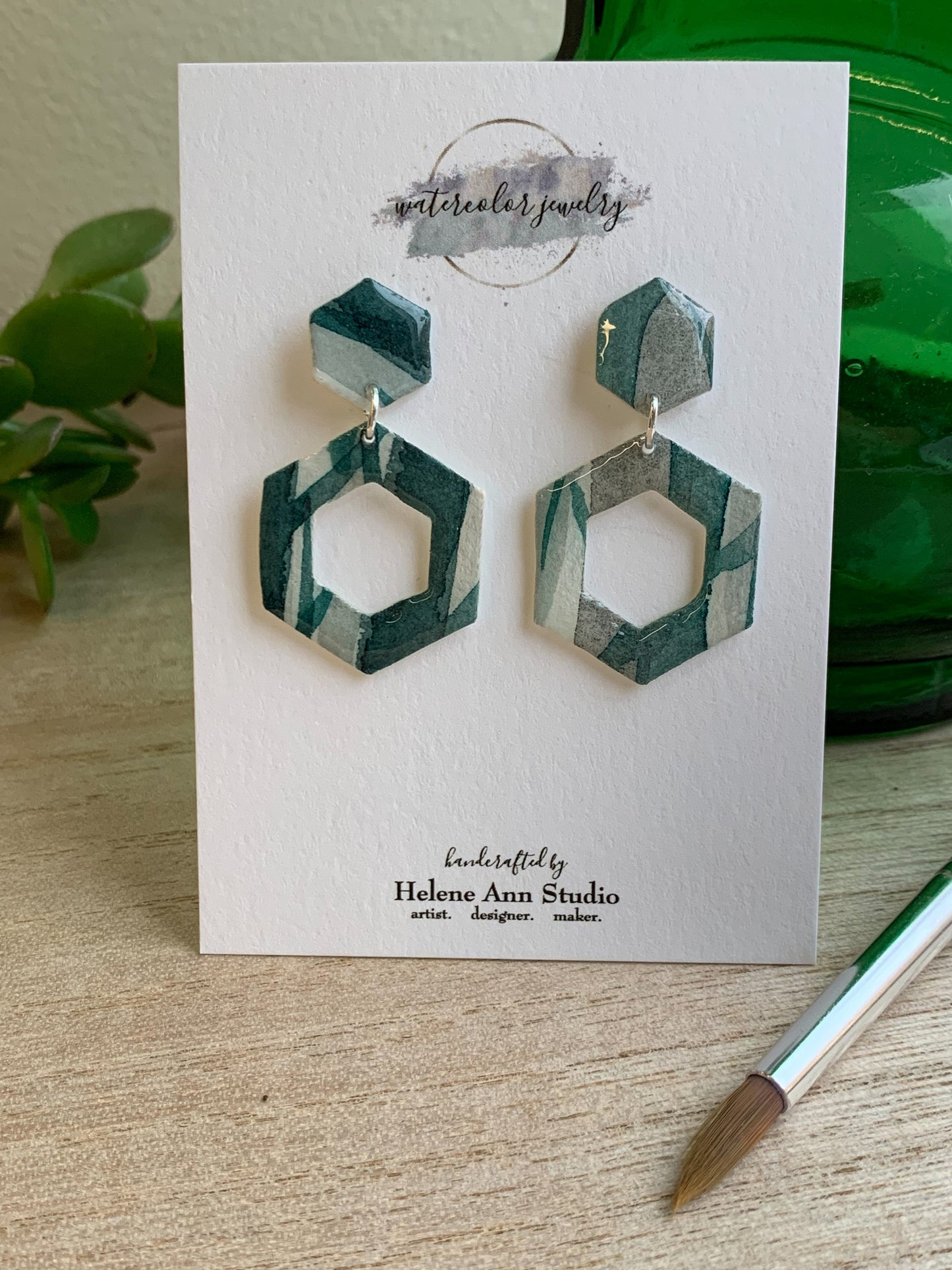 Into the Woods Collection: Hexagon Donuts