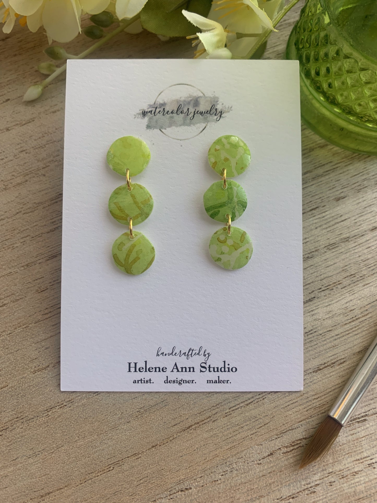 Spring Fling! Collection: Button Dangles