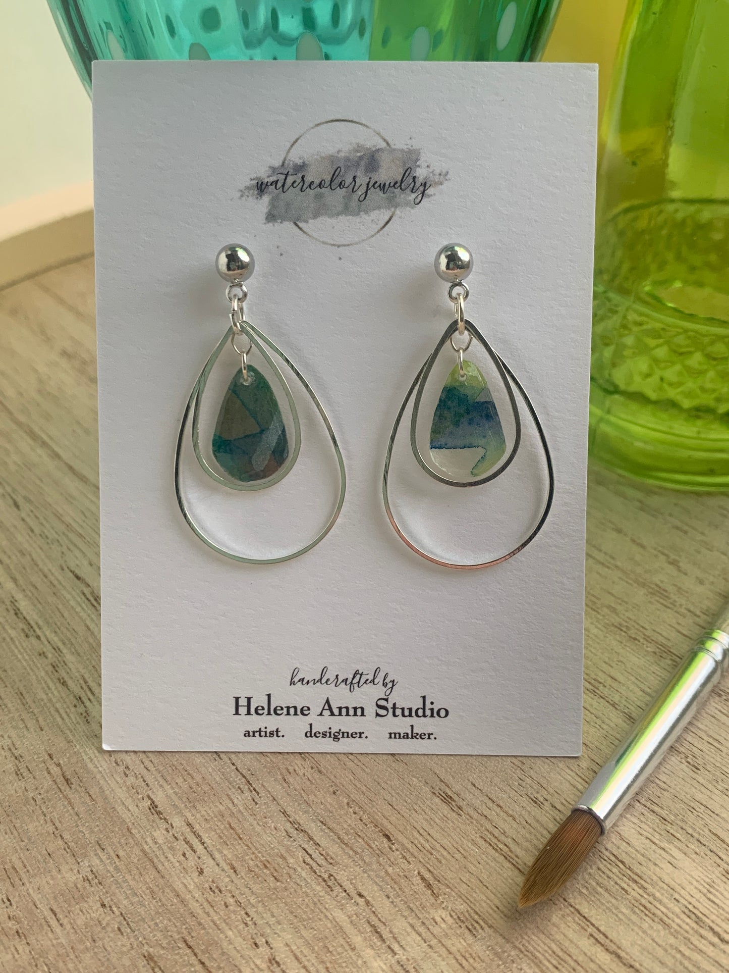 Kaleidoscope Collection: Dangle Teardrops