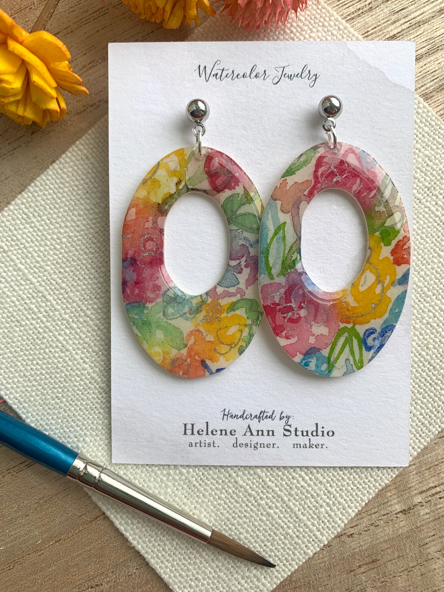 In Full Bloom Collection: Large Oval Donuts