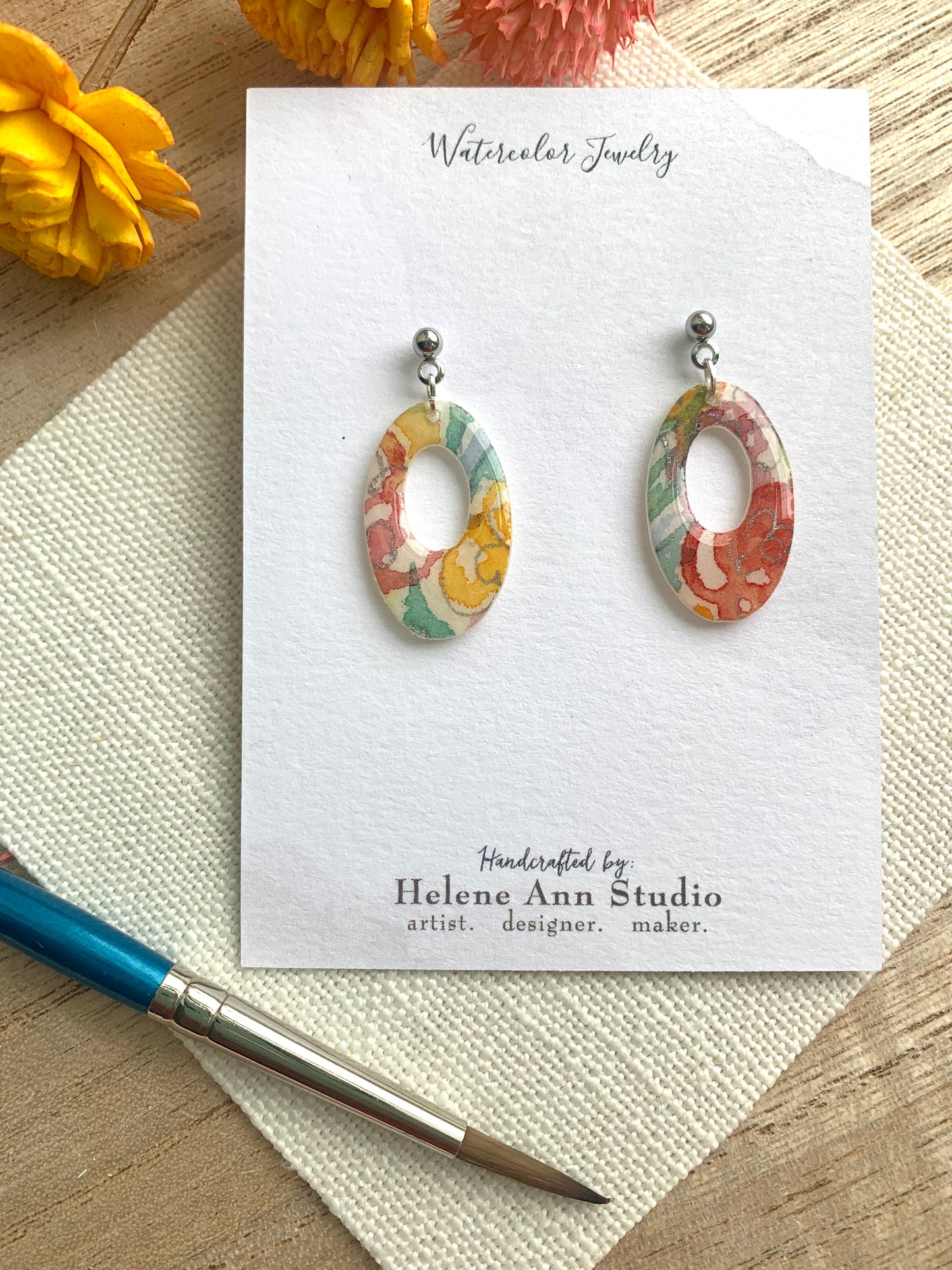 In Full Bloom Collection: Small Oval Donuts