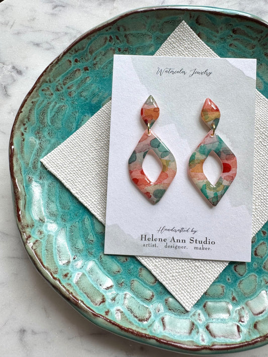 Desert Blooms Collection: Elongated Diamond Donuts
