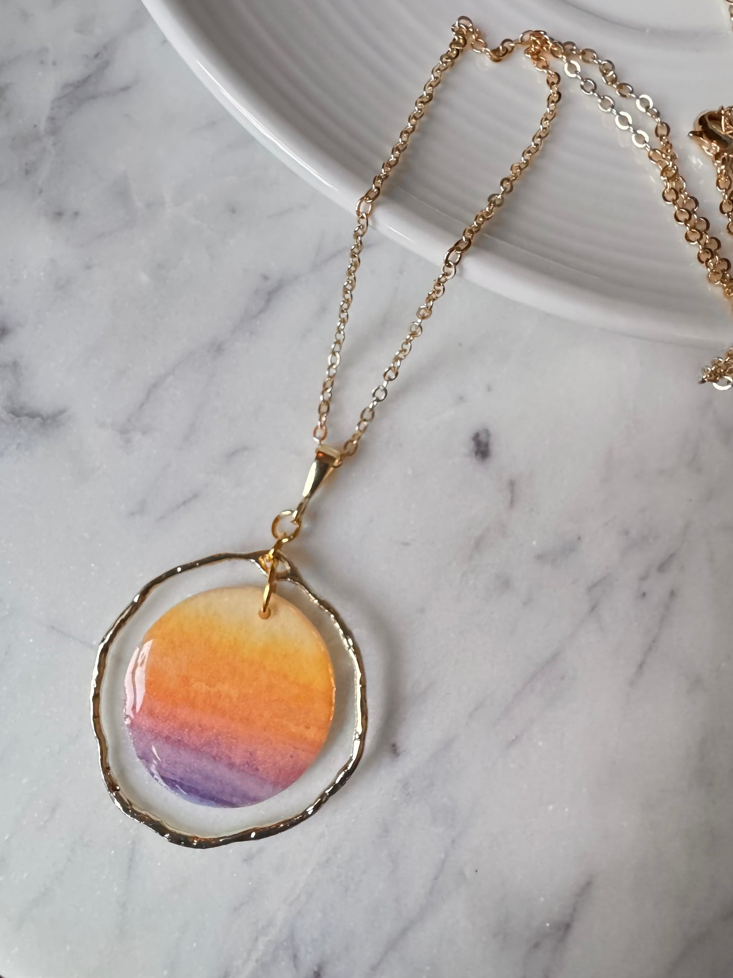 Gold Pendant Necklace