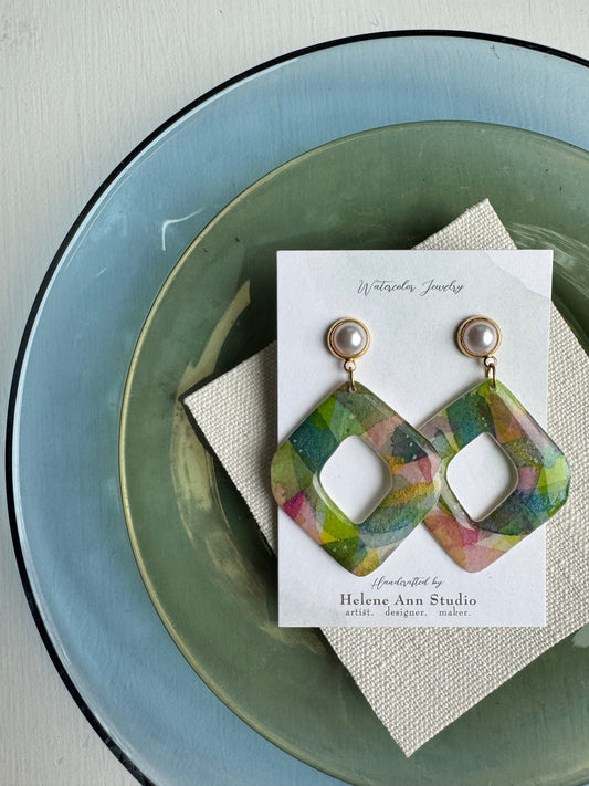 Kaleidoscope Collection: Large Diamond Donuts