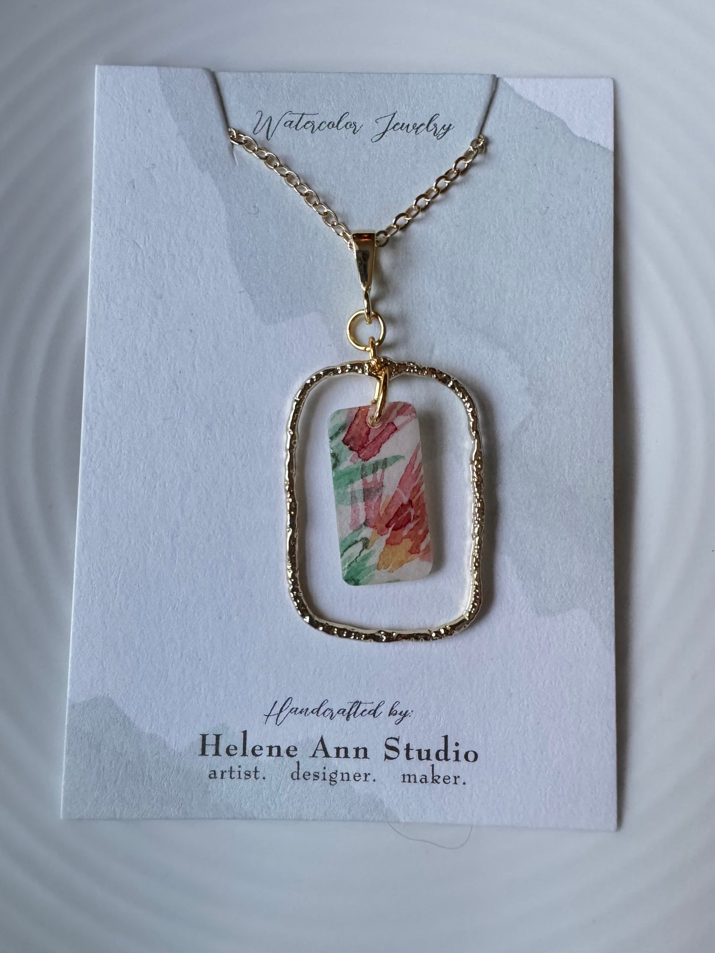 Gold Pendant Necklace