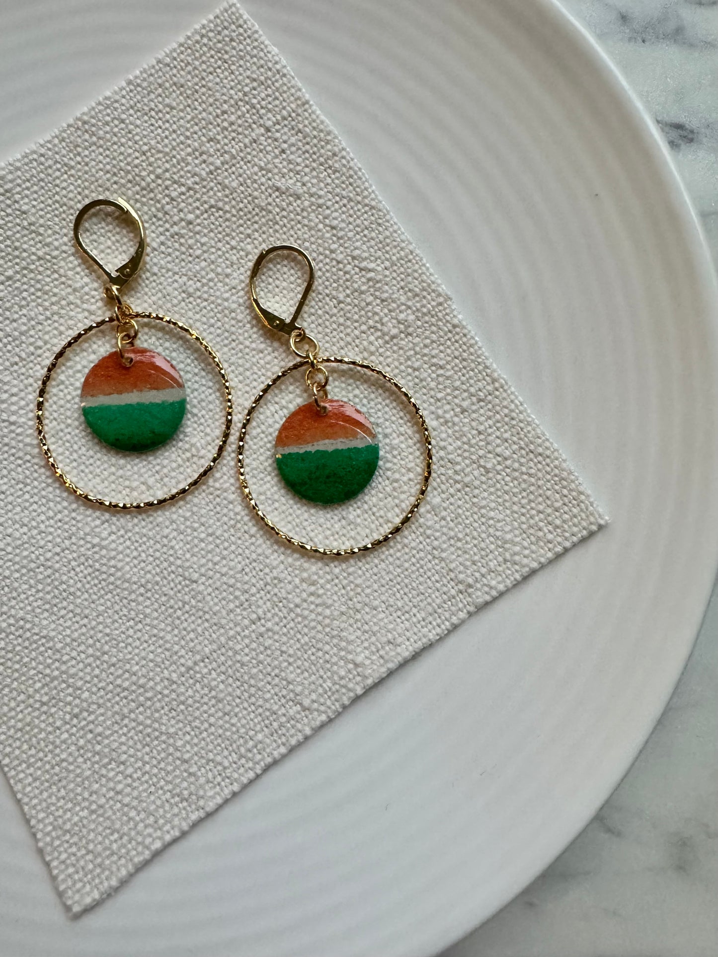 Canes Collection: Gold Circles