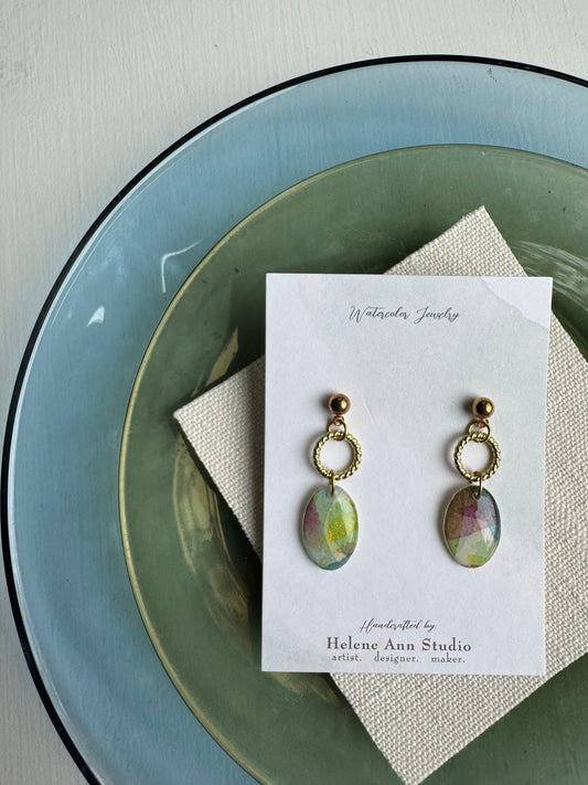 Kaleidoscope Collection: Dangle Ovals