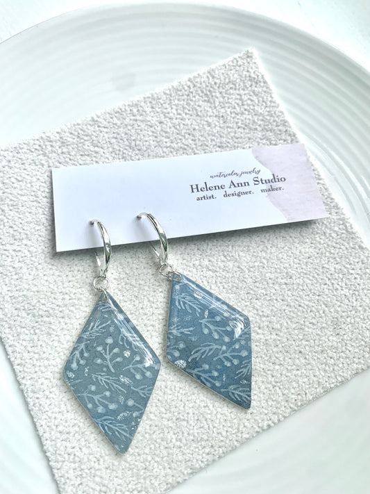 Winter's Frost Collection: Diamond Dangles