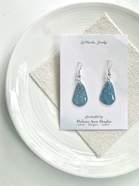 Winter's Frost Collection: Teardrop Dangles