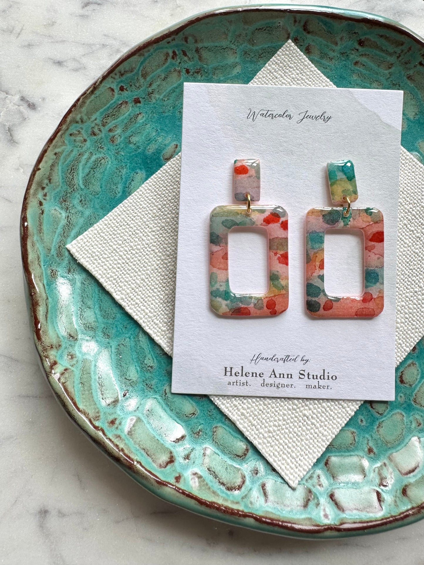 Desert Blooms Collection: Rectangle Donuts