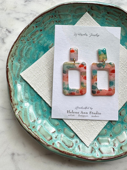 Desert Blooms Collection: Rectangle Donuts