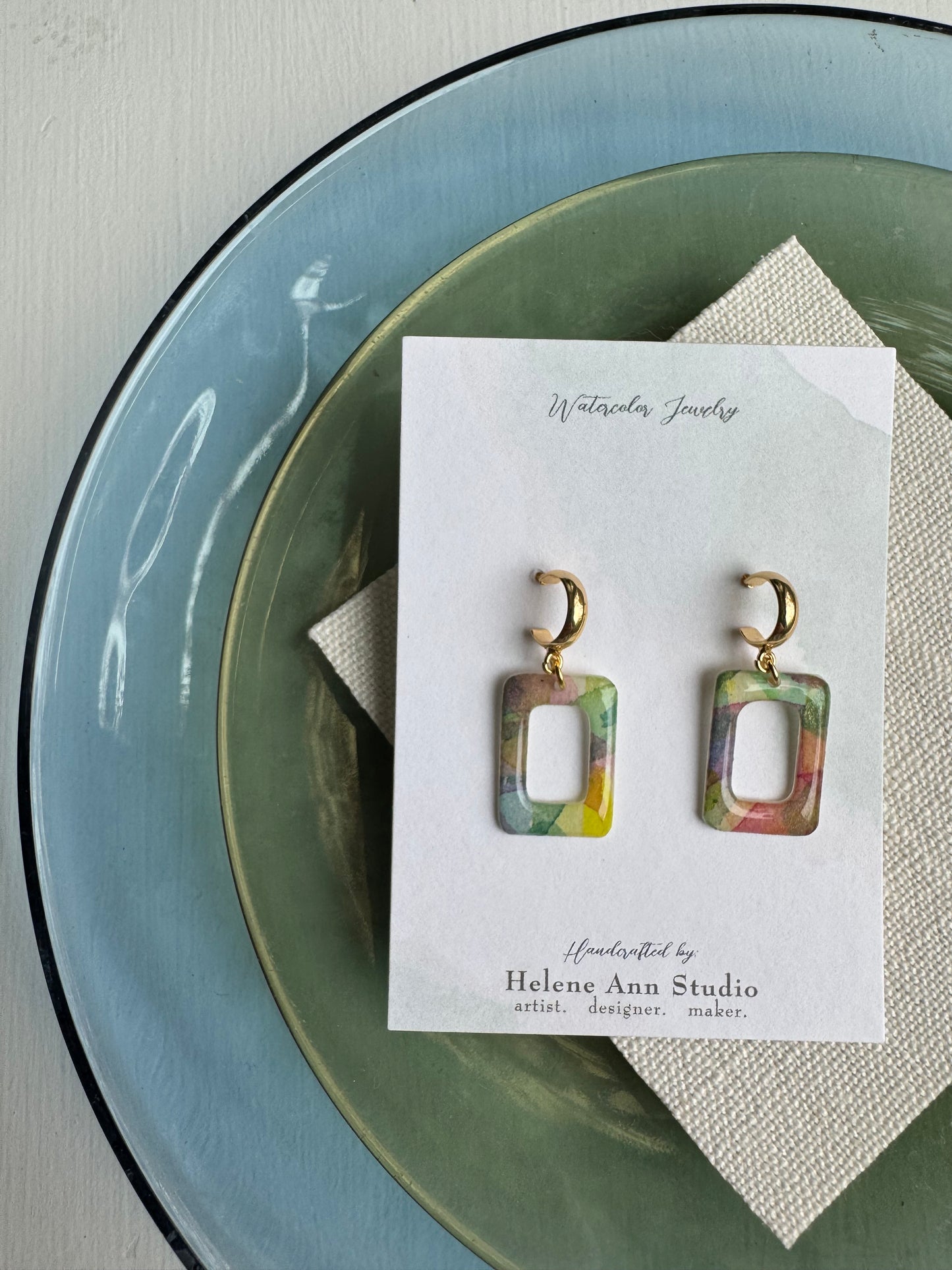 Kaleidoscope Collection: Rectangles with Hoops